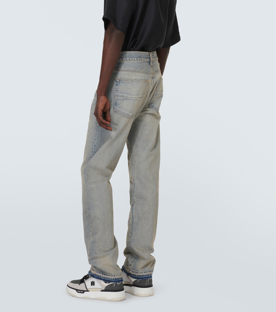 Jeans rectos Release Hem | Amiri
