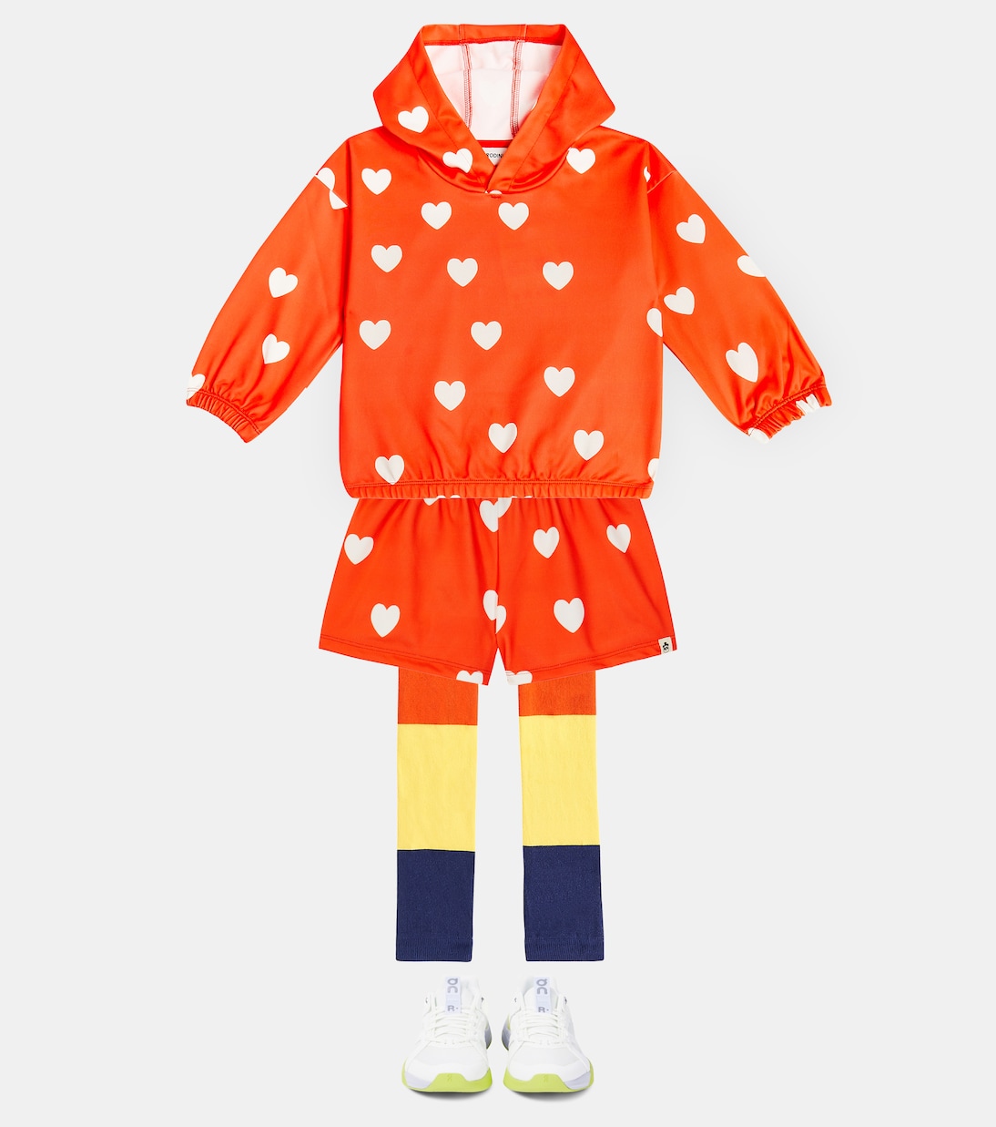 Hoodie Hearts | Mini Rodini