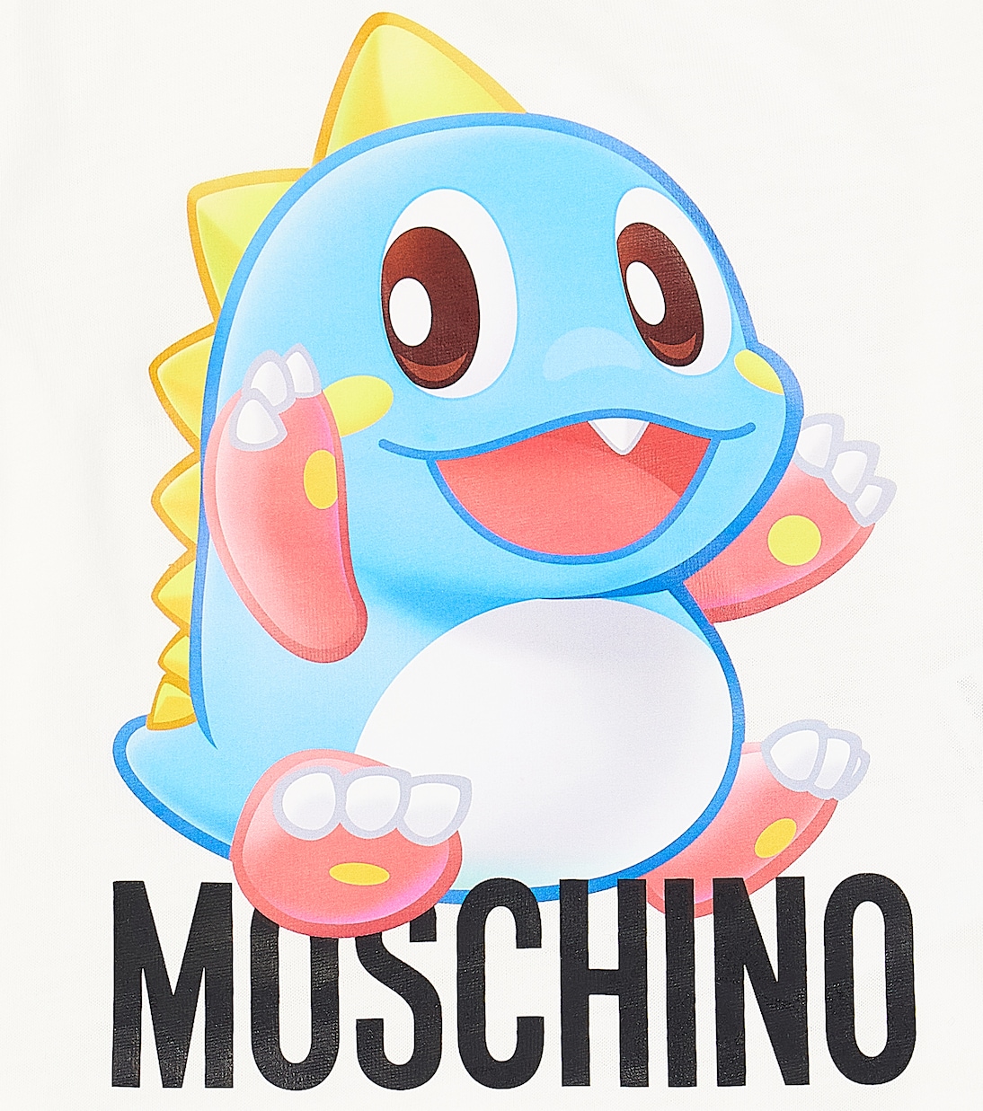 Baby - T-shirt in jersey di cotone con stampa | Moschino Kids