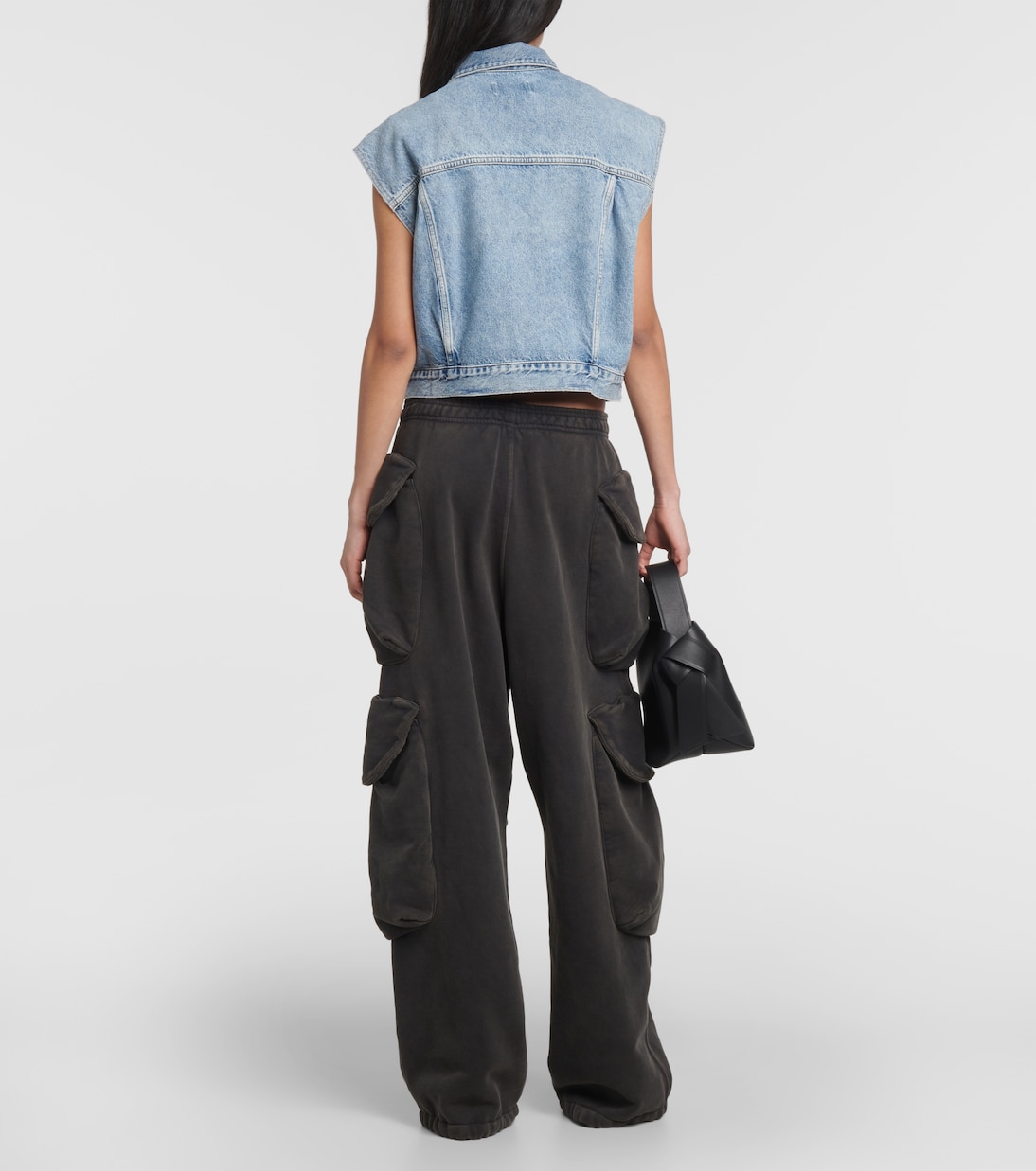 Veste sans manches Charli en jean | Agolde