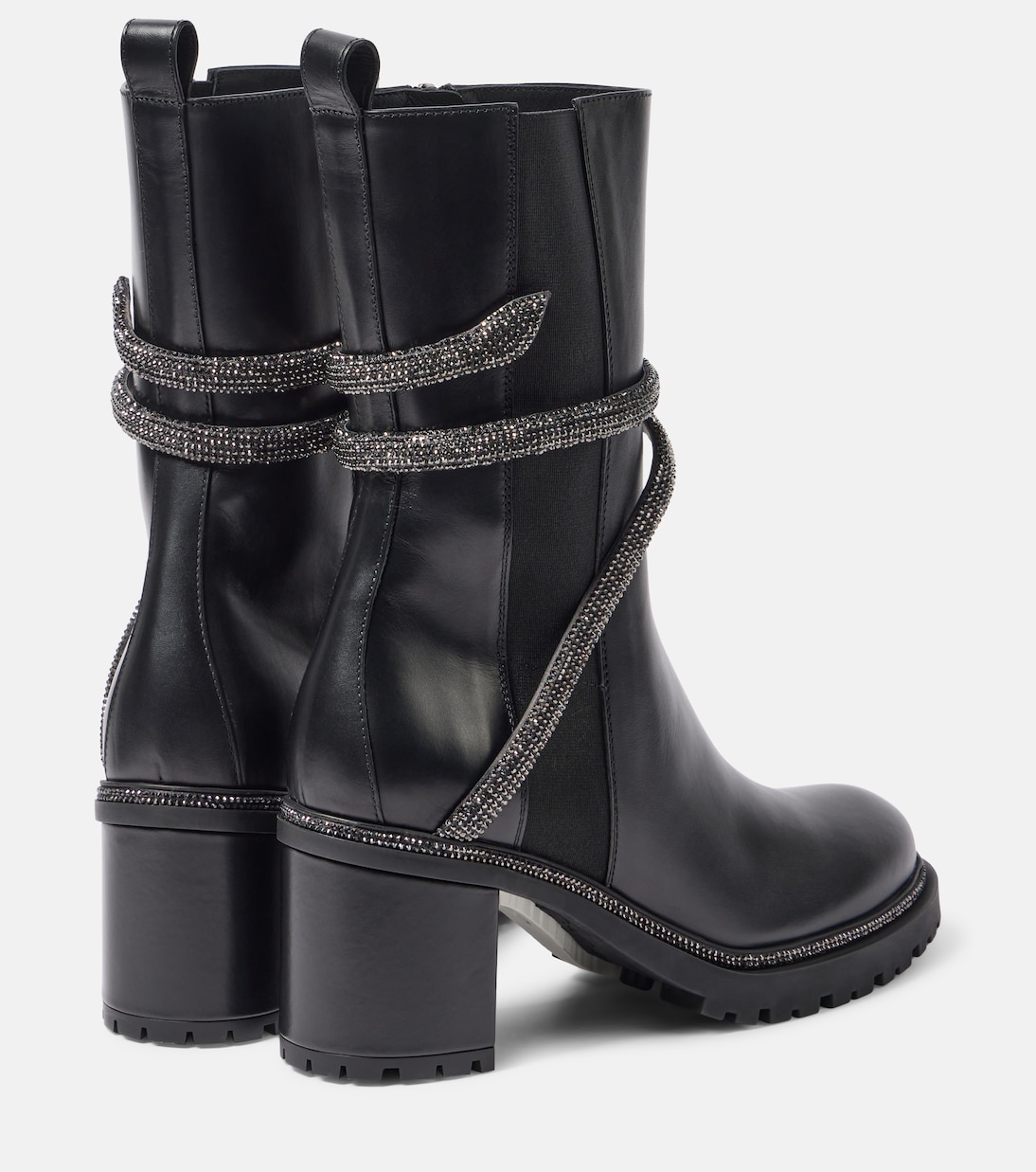 Cleo 60 embellished leather Chelsea boots | Rene Caovilla