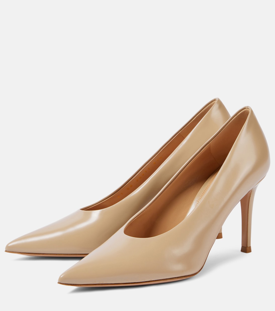 Robbie leather pumps | Gianvito Rossi