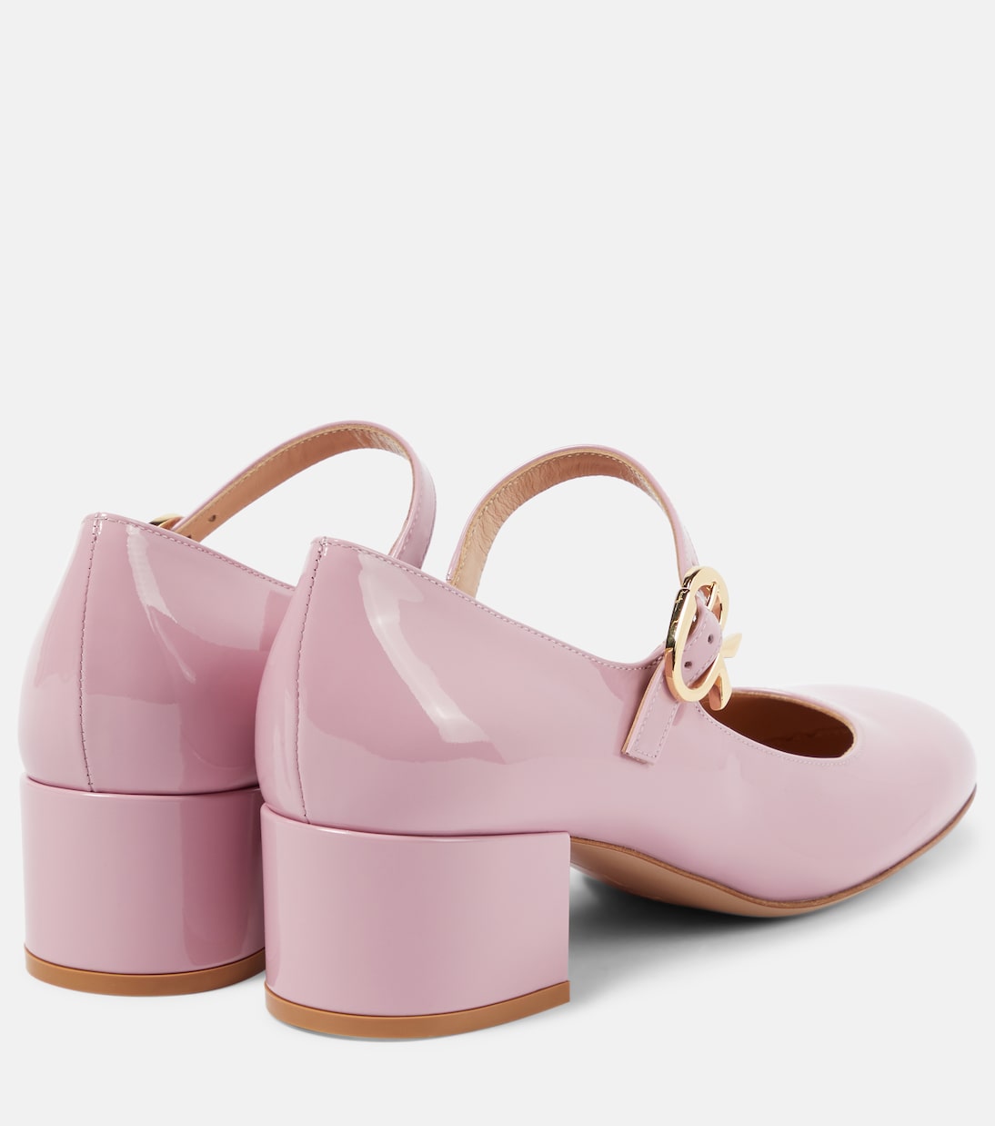 Mary Ribbon patent leather pumps | Gianvito Rossi