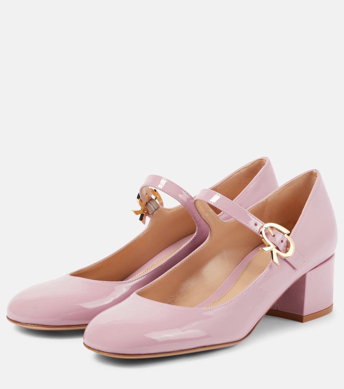 Mary Ribbon patent leather pumps | Gianvito Rossi