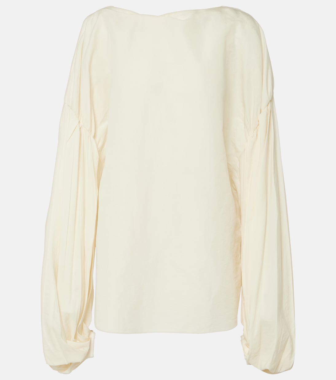 Quico silk and cotton organza top | Khaite