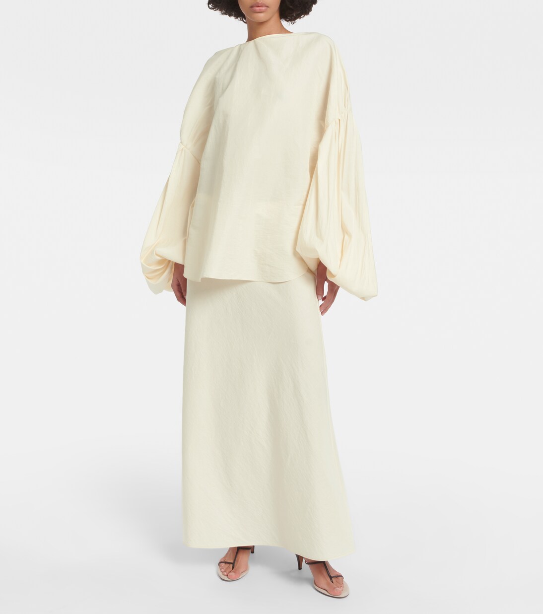 Quico silk and cotton organza top | Khaite