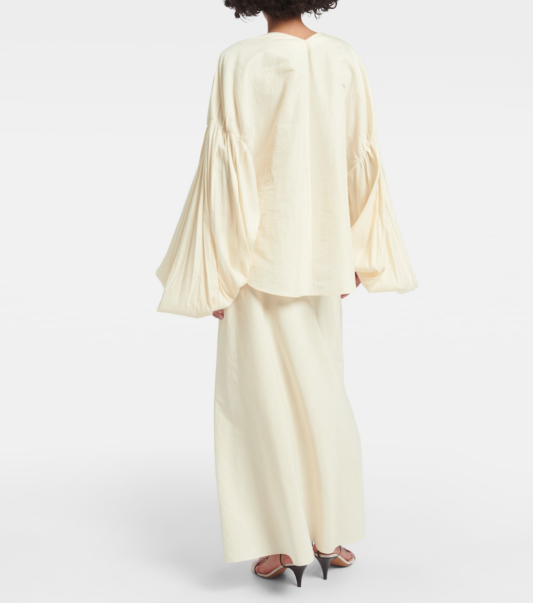 Quico silk and cotton organza top | Khaite