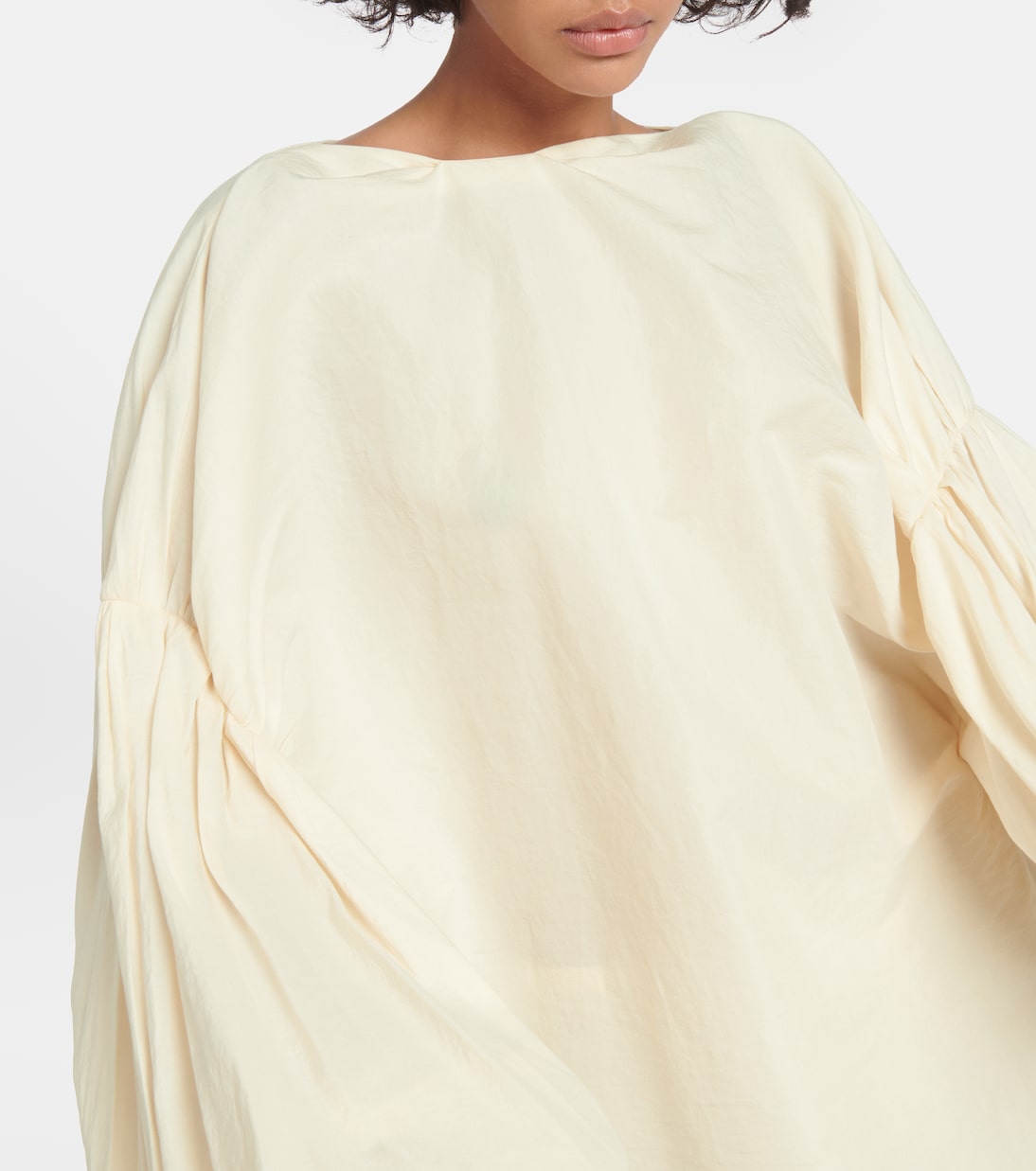 Quico silk and cotton organza top | Khaite