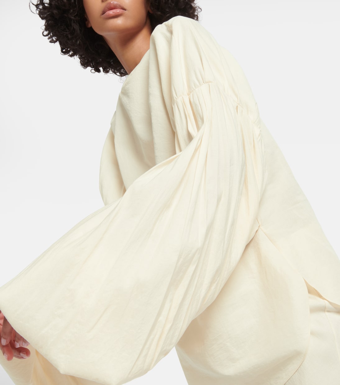 Quico silk and cotton organza top | Khaite