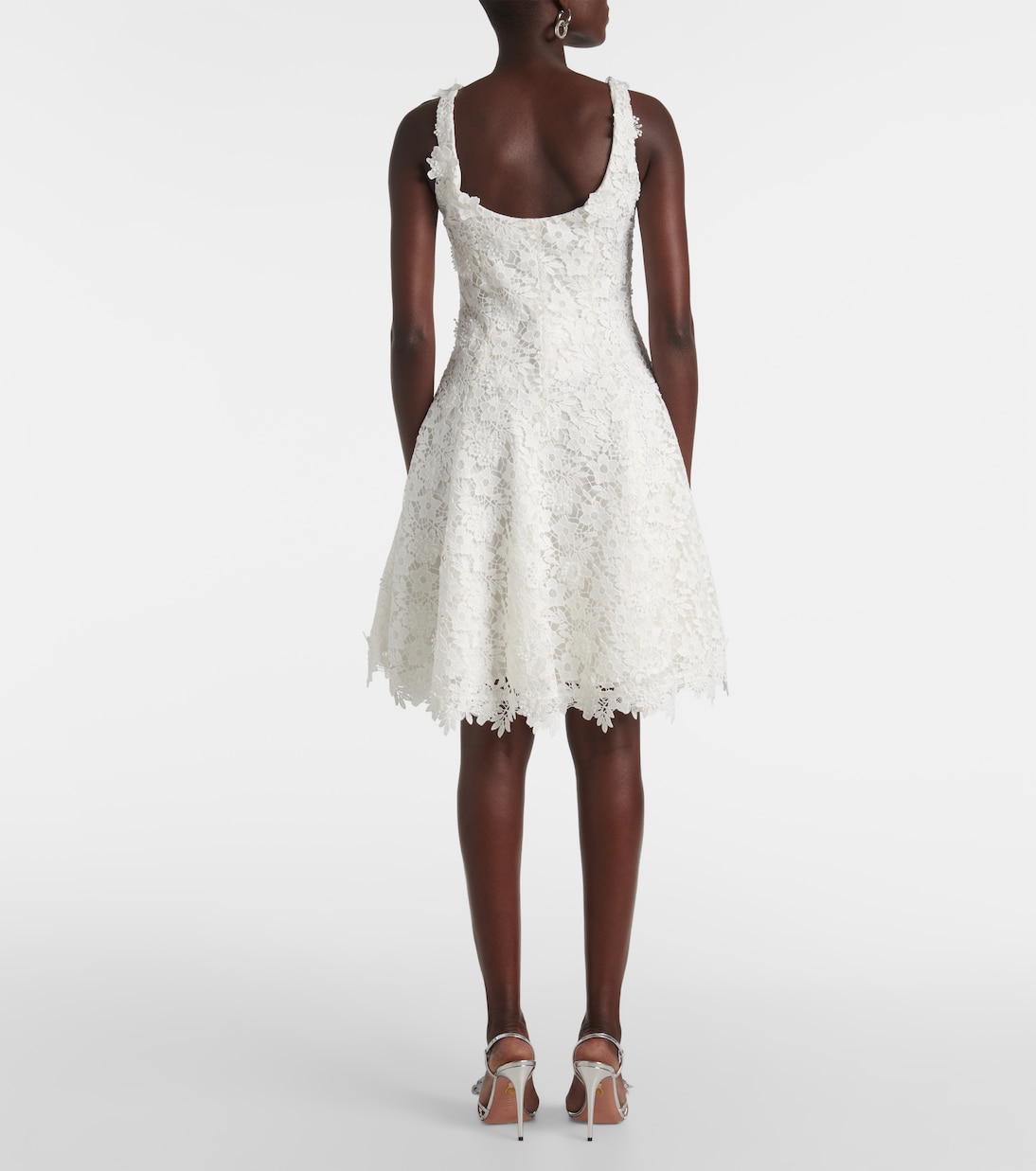 Vestido corto Marrie de encaje | Safiyaa