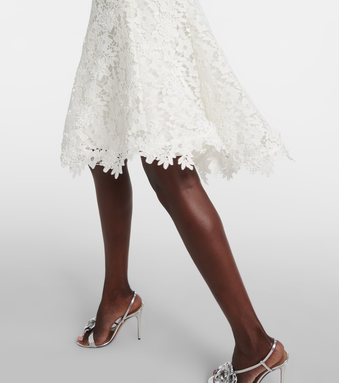Vestido corto Marrie de encaje | Safiyaa