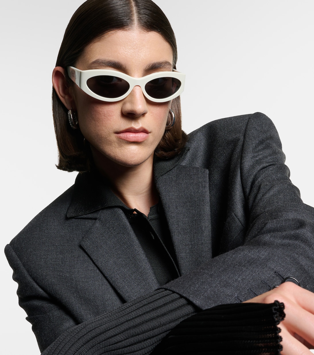 Occhiali da sole CELINE a forma ovale per giovani trendy