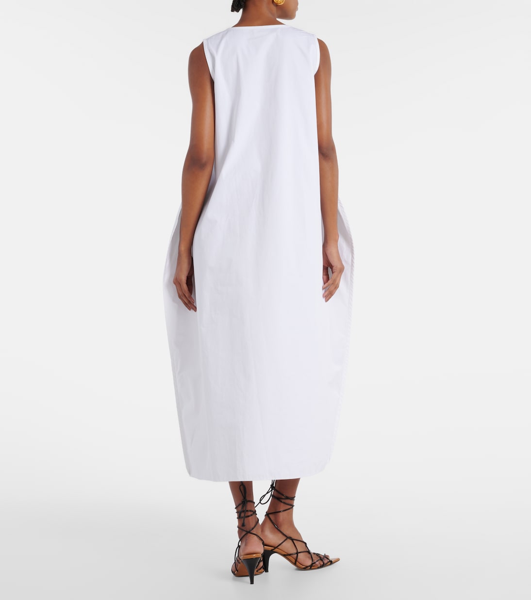 Robe midi Coli en coton | Khaite