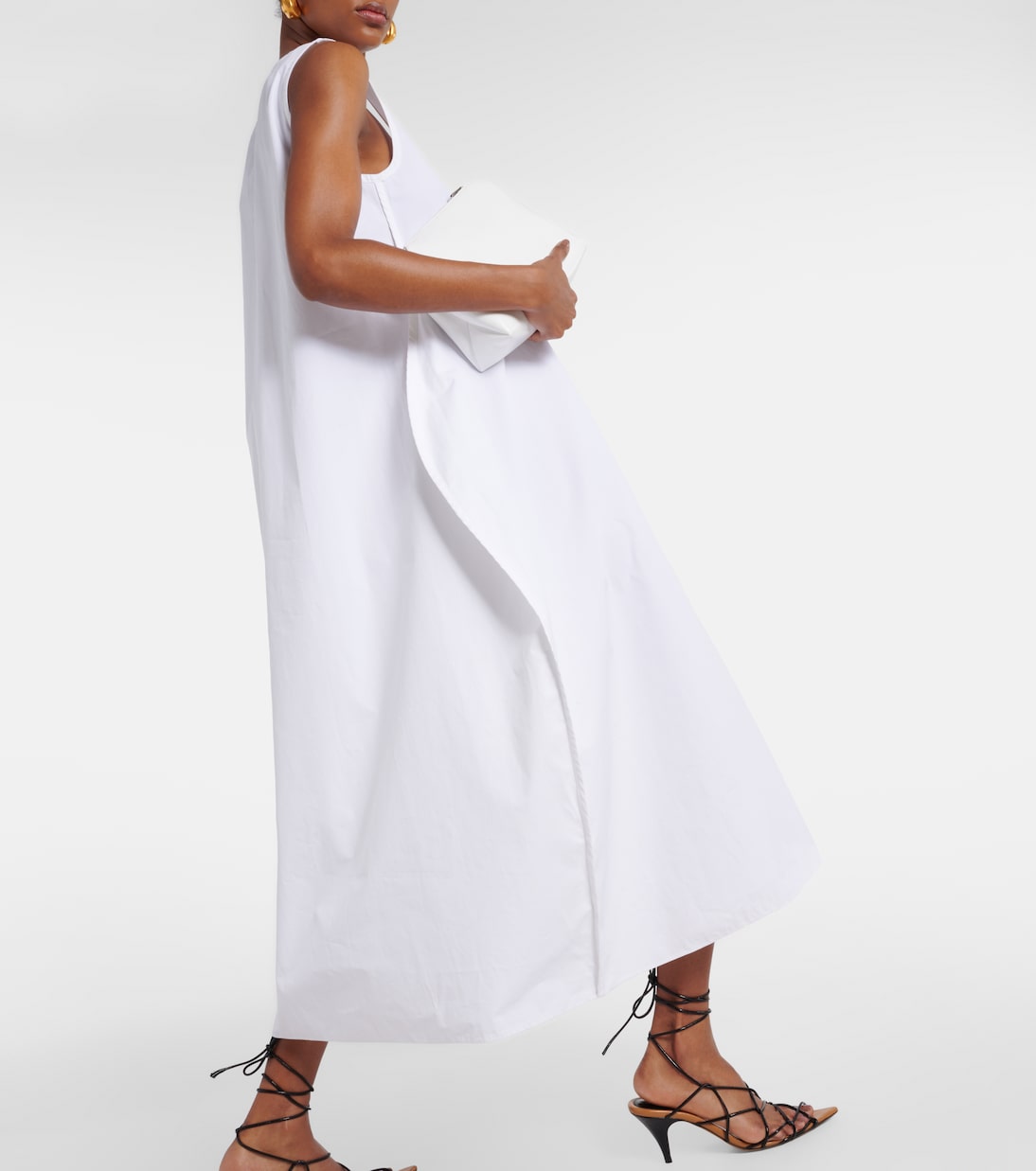 Robe midi Coli en coton | Khaite