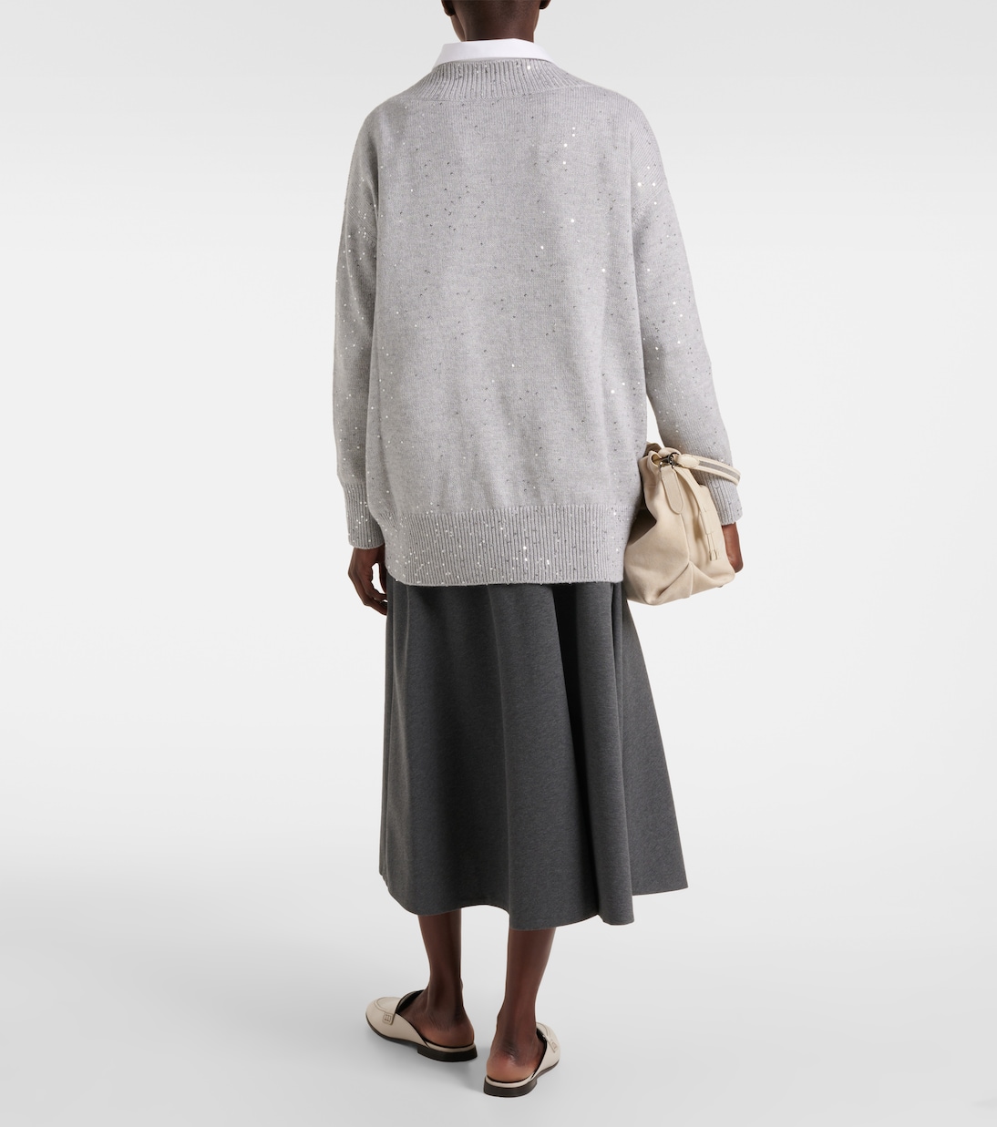 Pull en cachemire et soie | Brunello Cucinelli