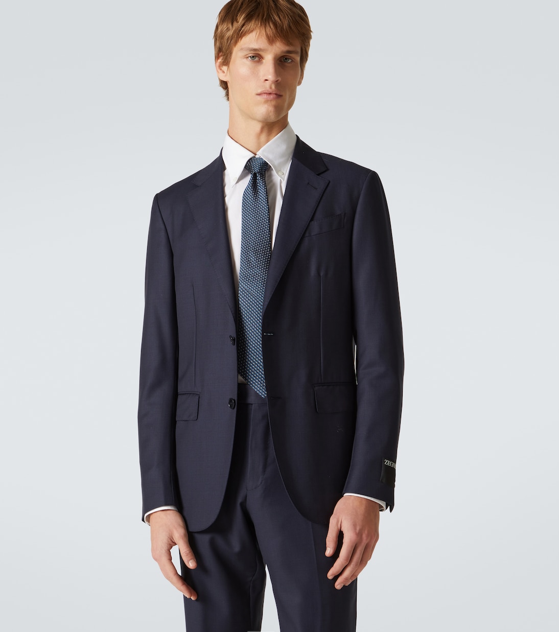 Cravatta in jacquard di seta  | Zegna