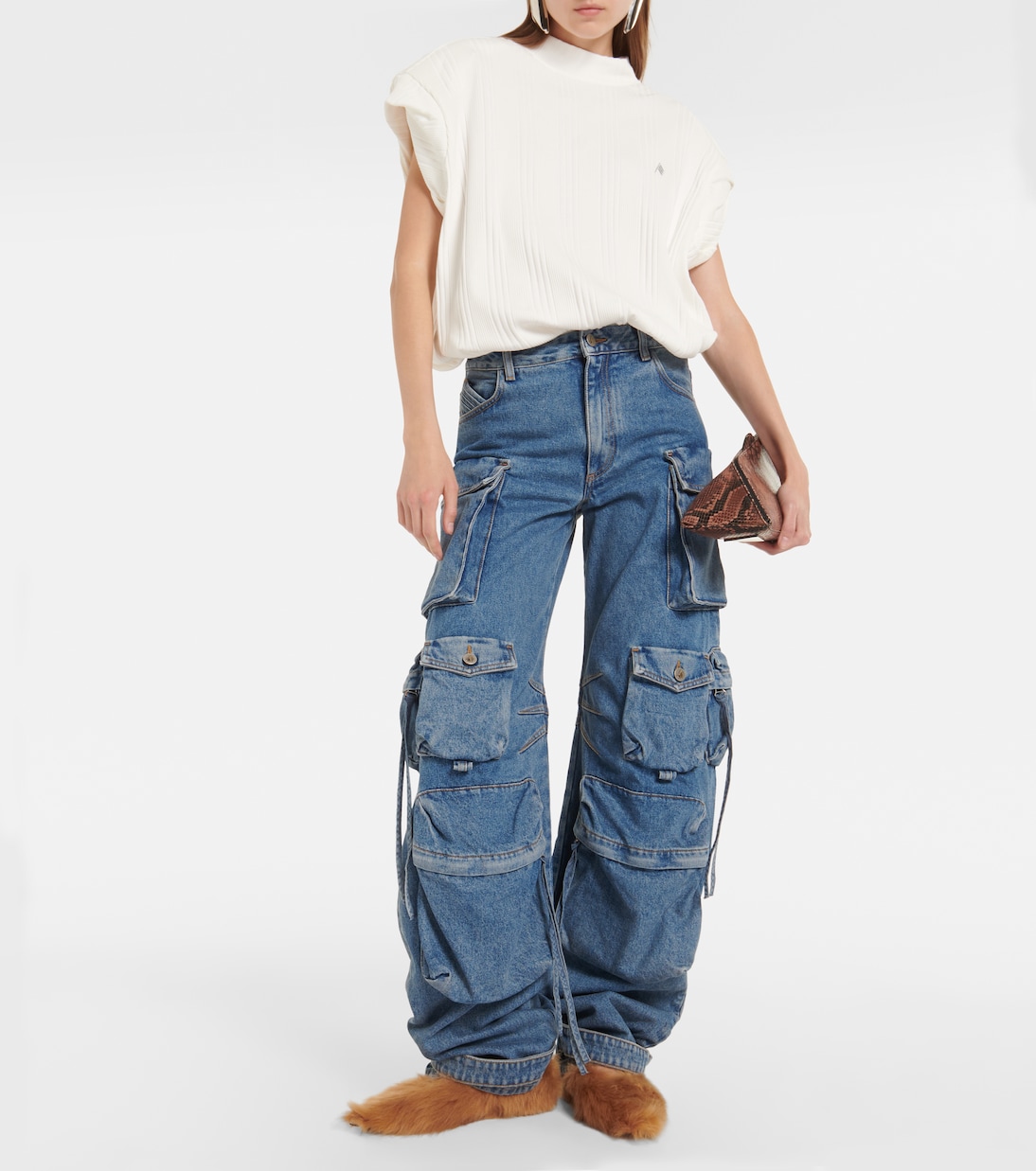Jean cargo Fern | The Attico