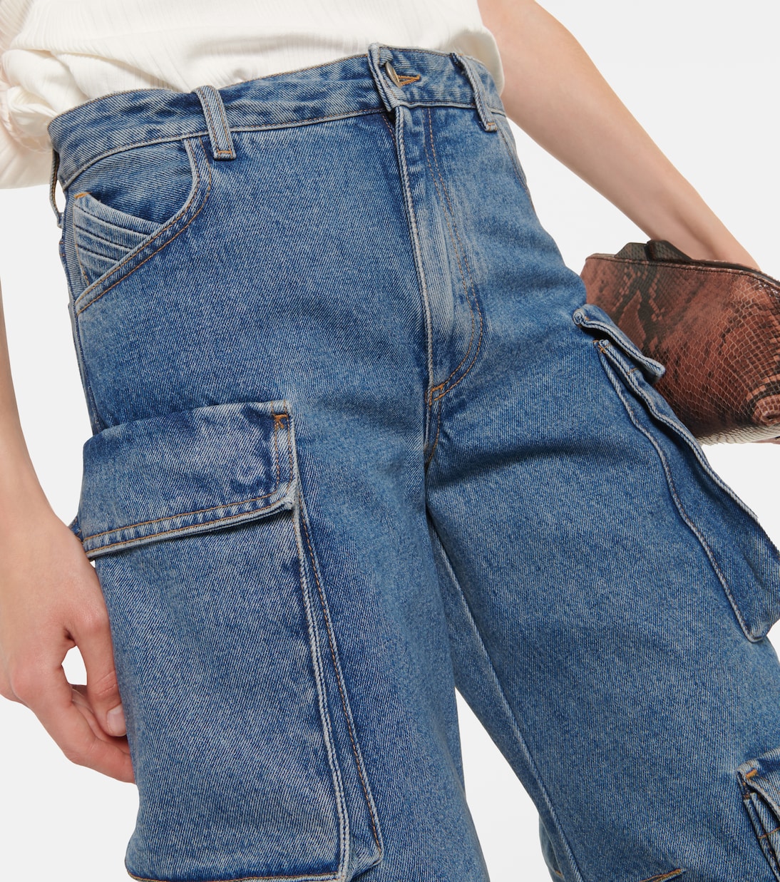 Jean cargo Fern | The Attico
