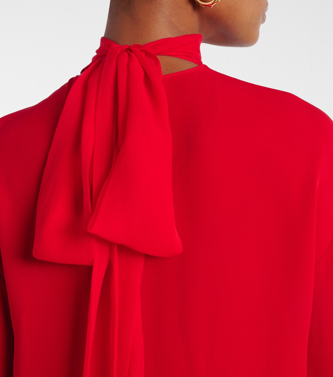 Blouse en laine et soie | Valentino