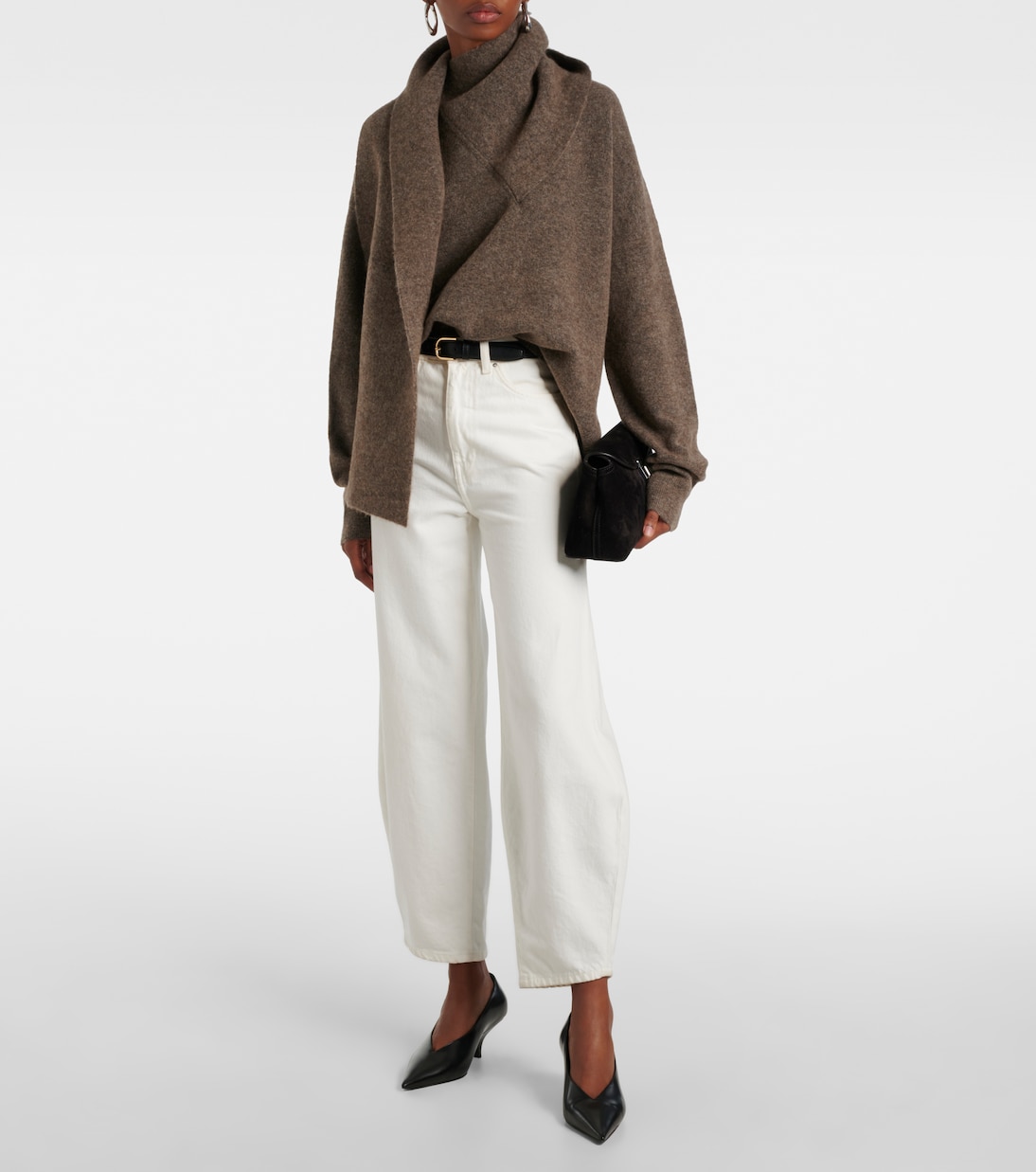 Jersey con bufanda | Toteme