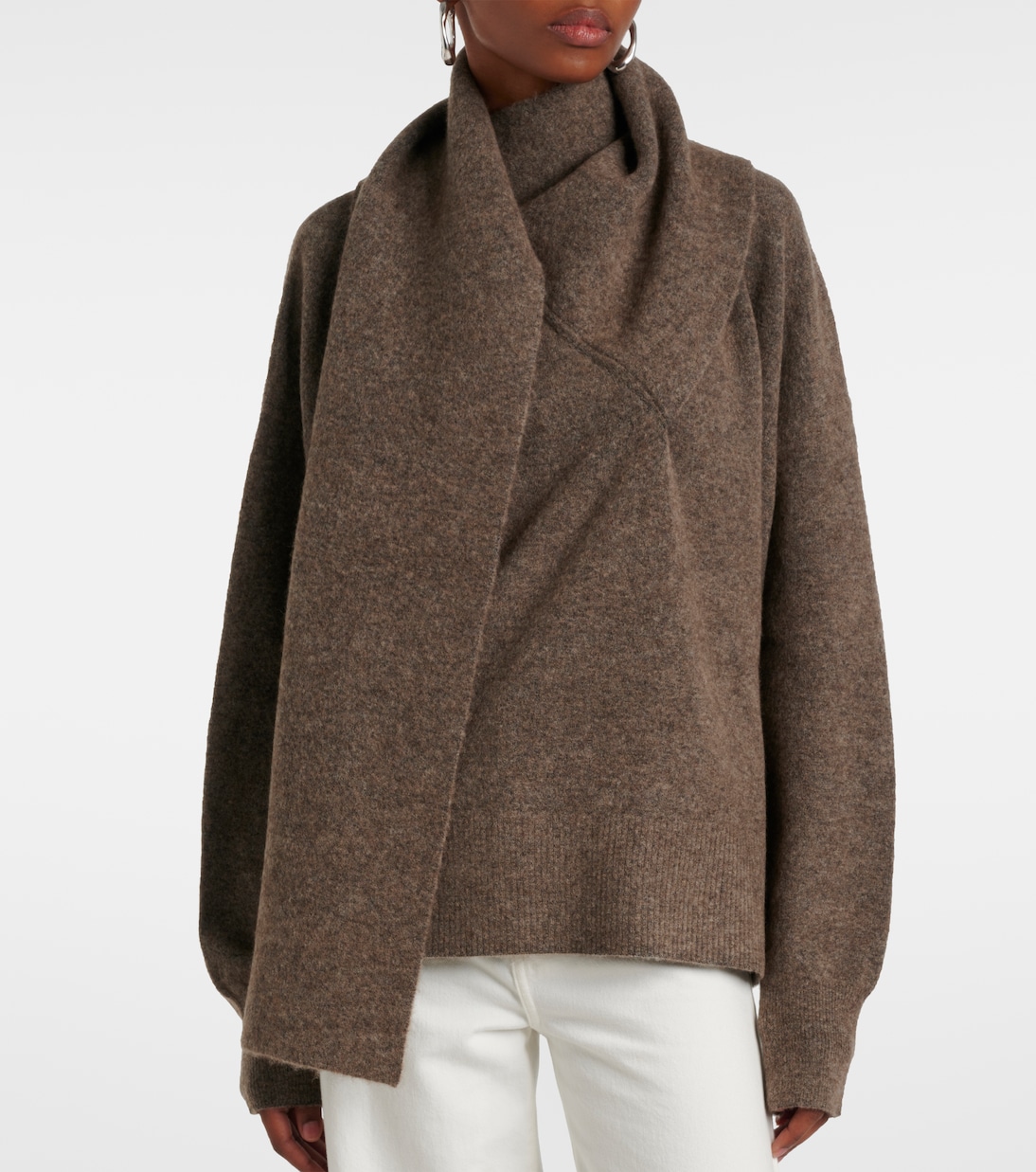 Jersey con bufanda | Toteme