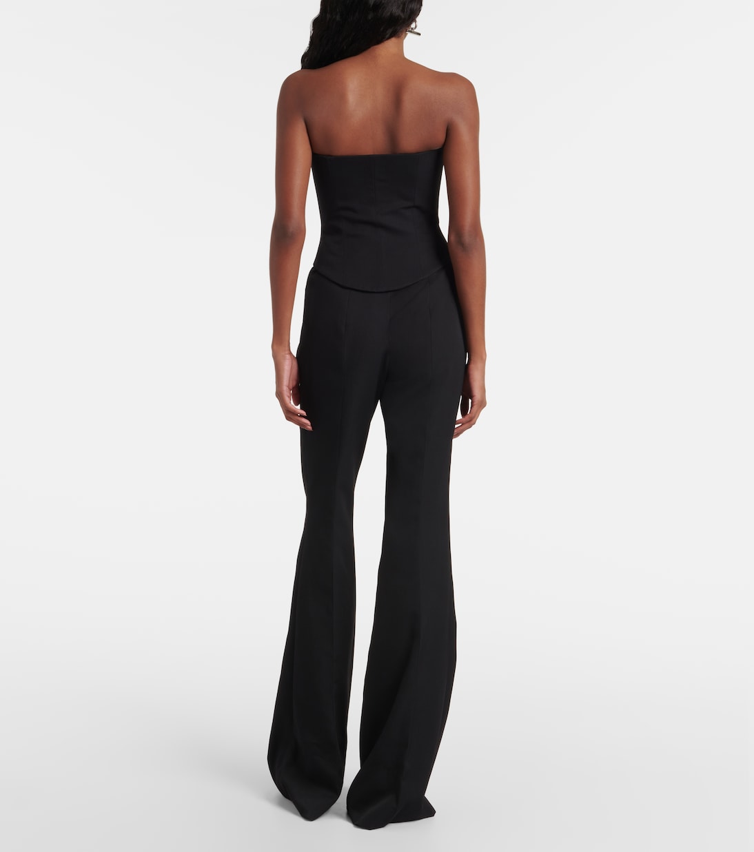 Top a corsetto in lana | McQueen