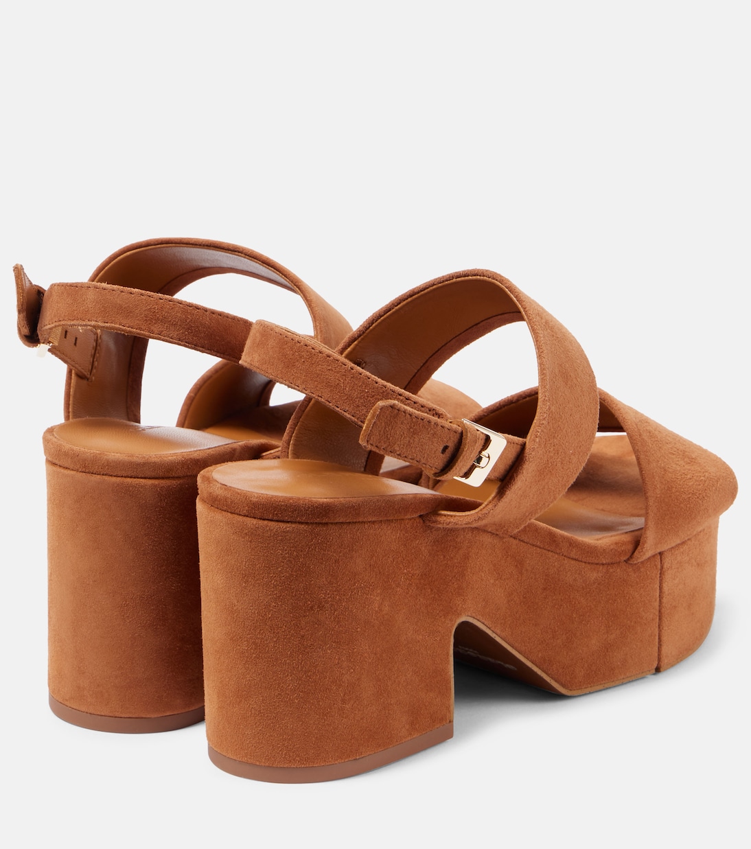 Scarpe comode CLERGERIE Cora4 in pelle scamosciata con plateau trendy per giovani
