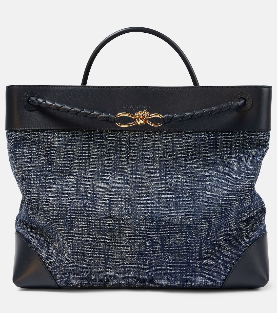 Borsa Andiamo Large in denim | Bottega Veneta