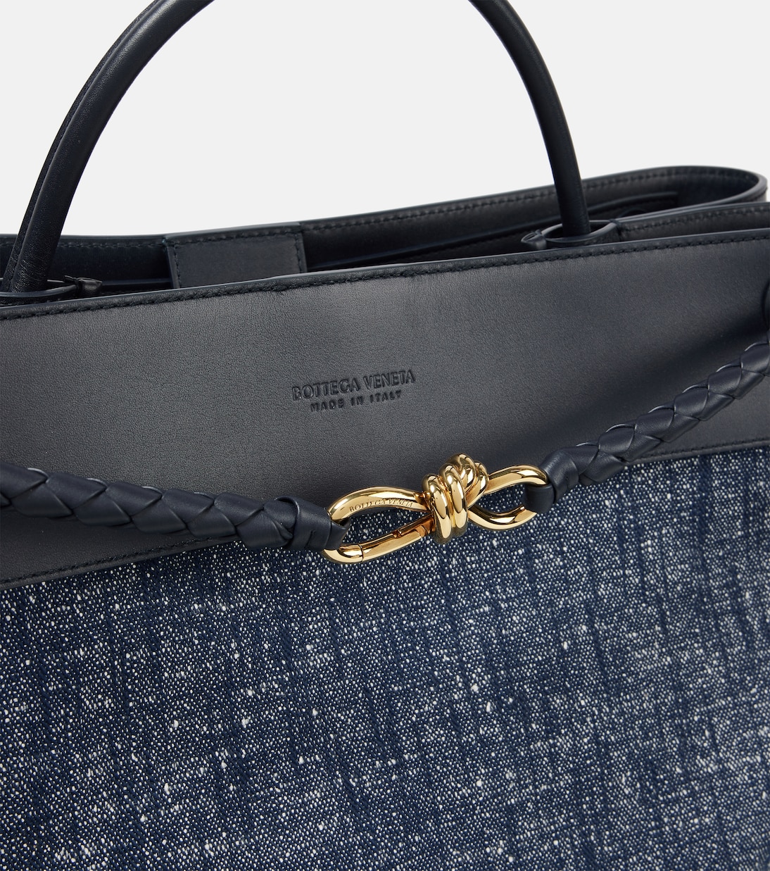 Borsa Andiamo Large in denim | Bottega Veneta