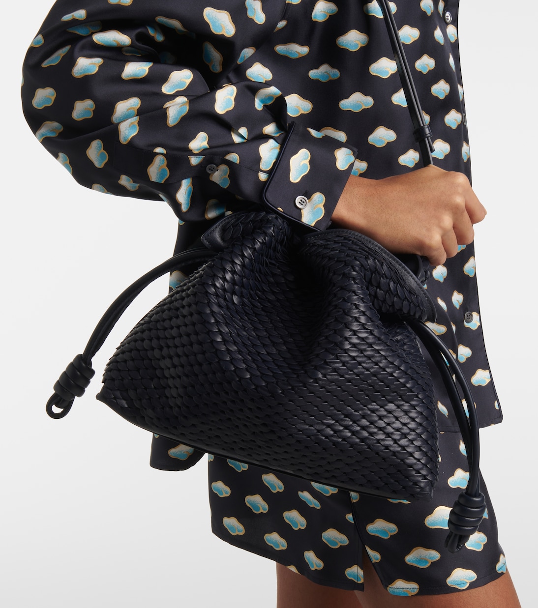 Flamenco Medium leather shoulder bag | Loewe