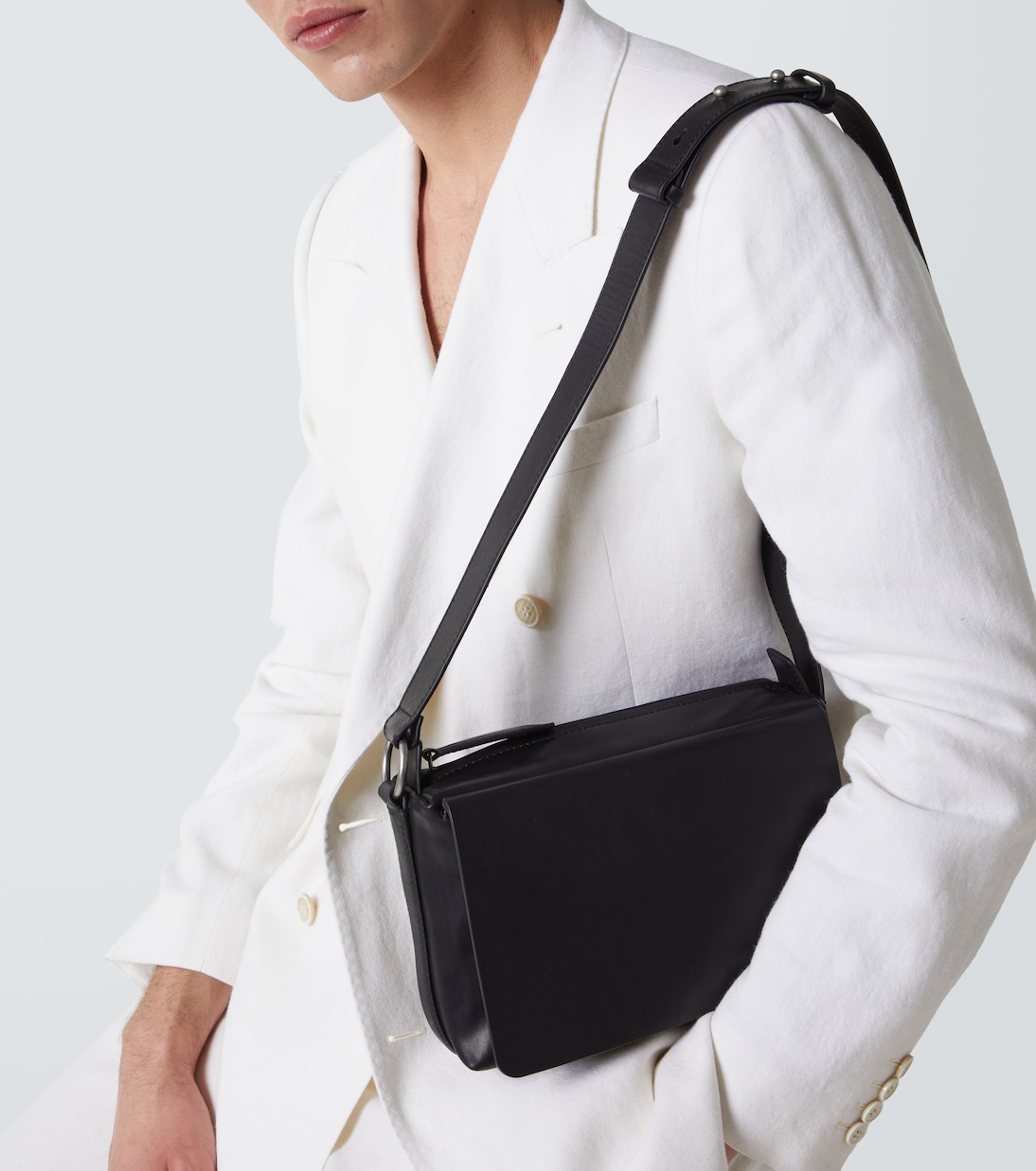 Schultertasche aus Leder | Dries Van Noten