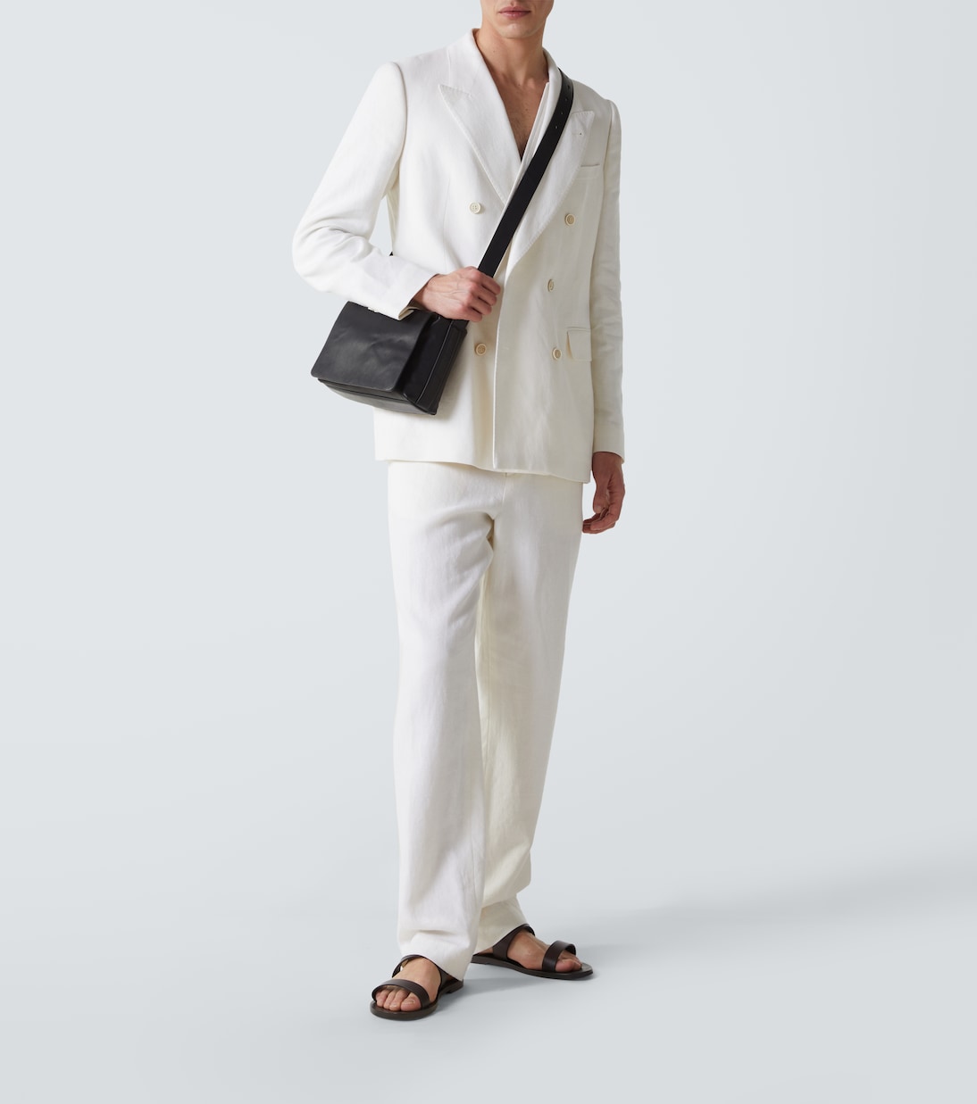 Schultertasche aus Leder | Dries Van Noten