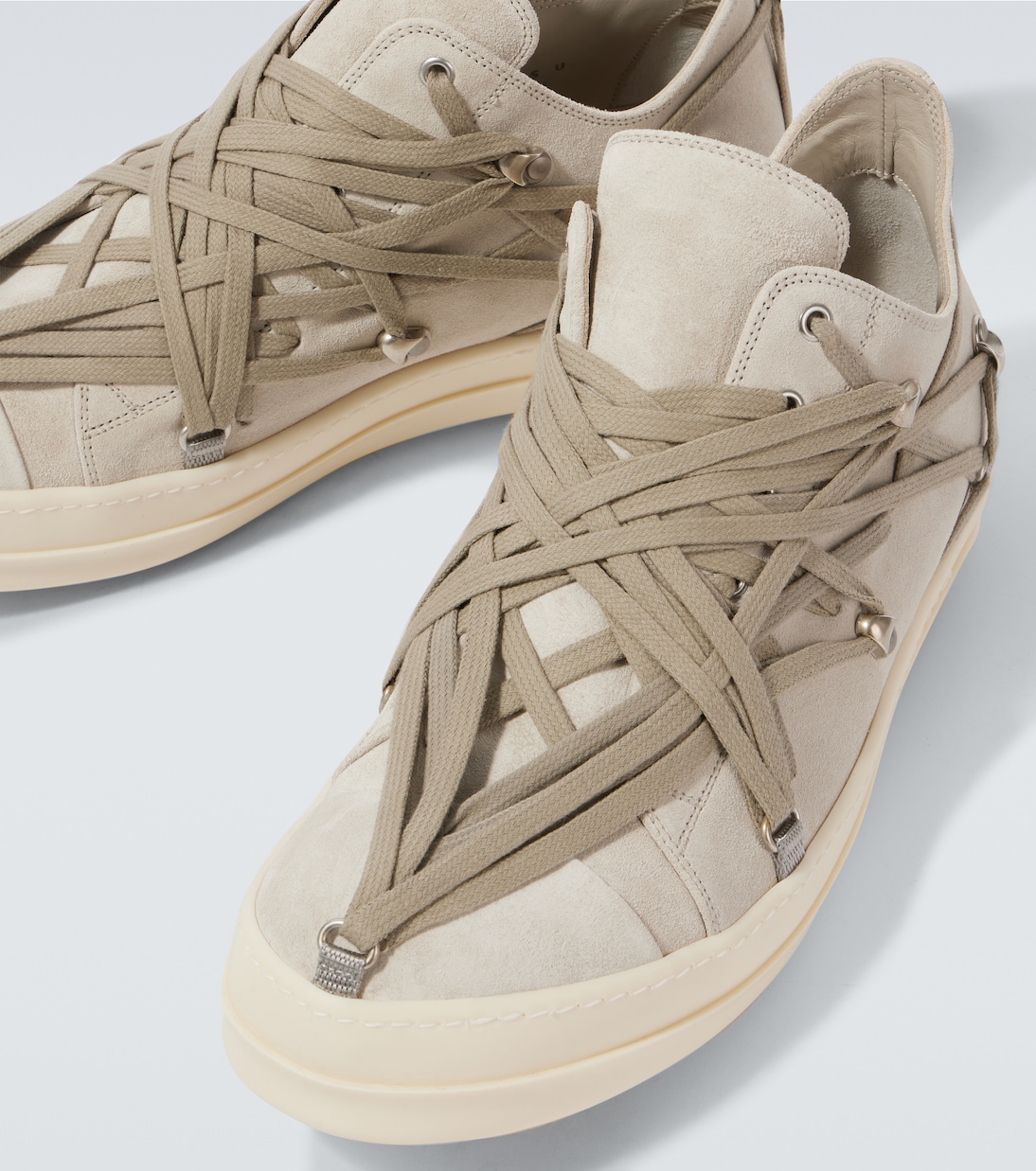 Megalace suede sneakers | Rick Owens