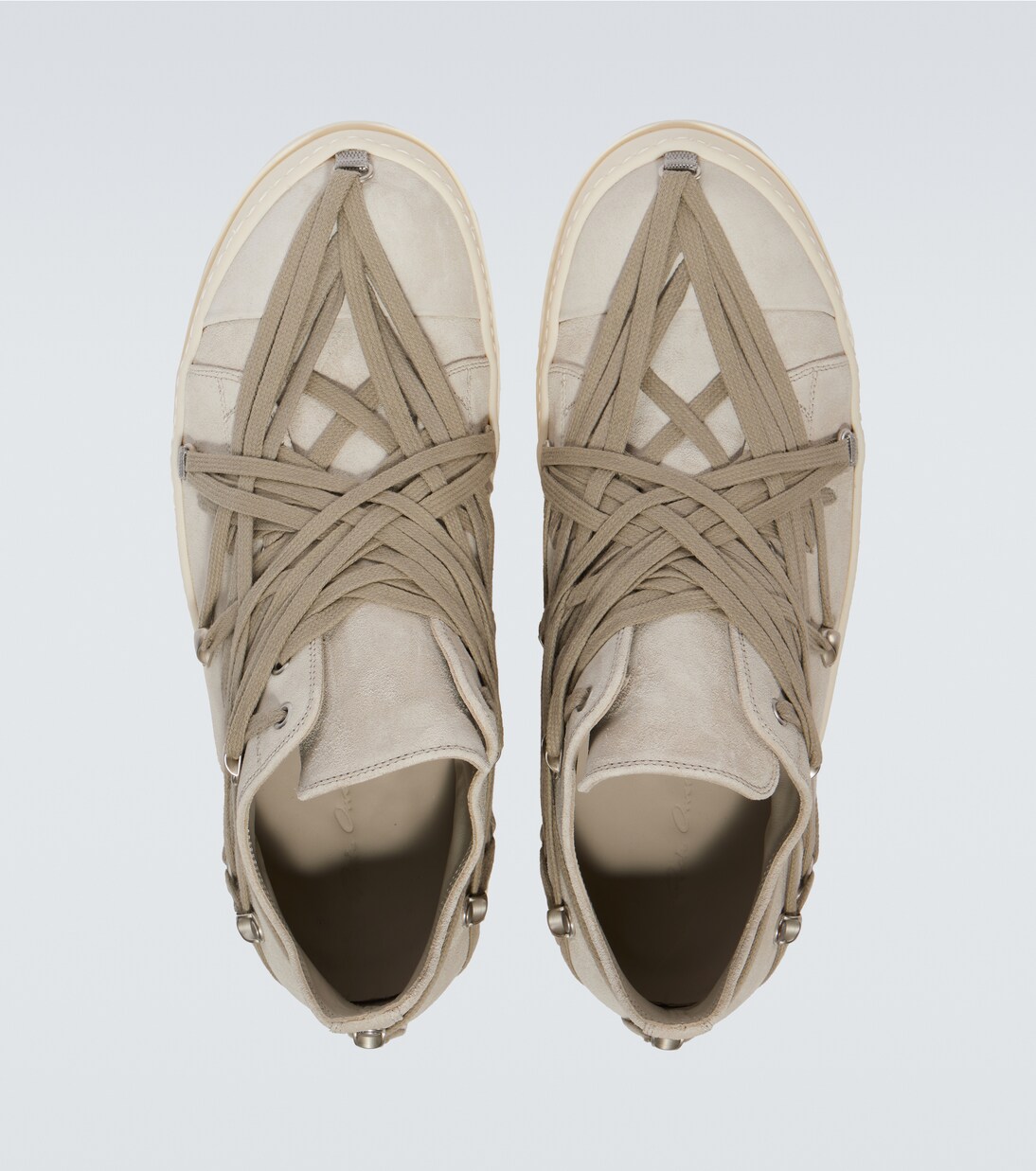 Megalace suede sneakers | Rick Owens