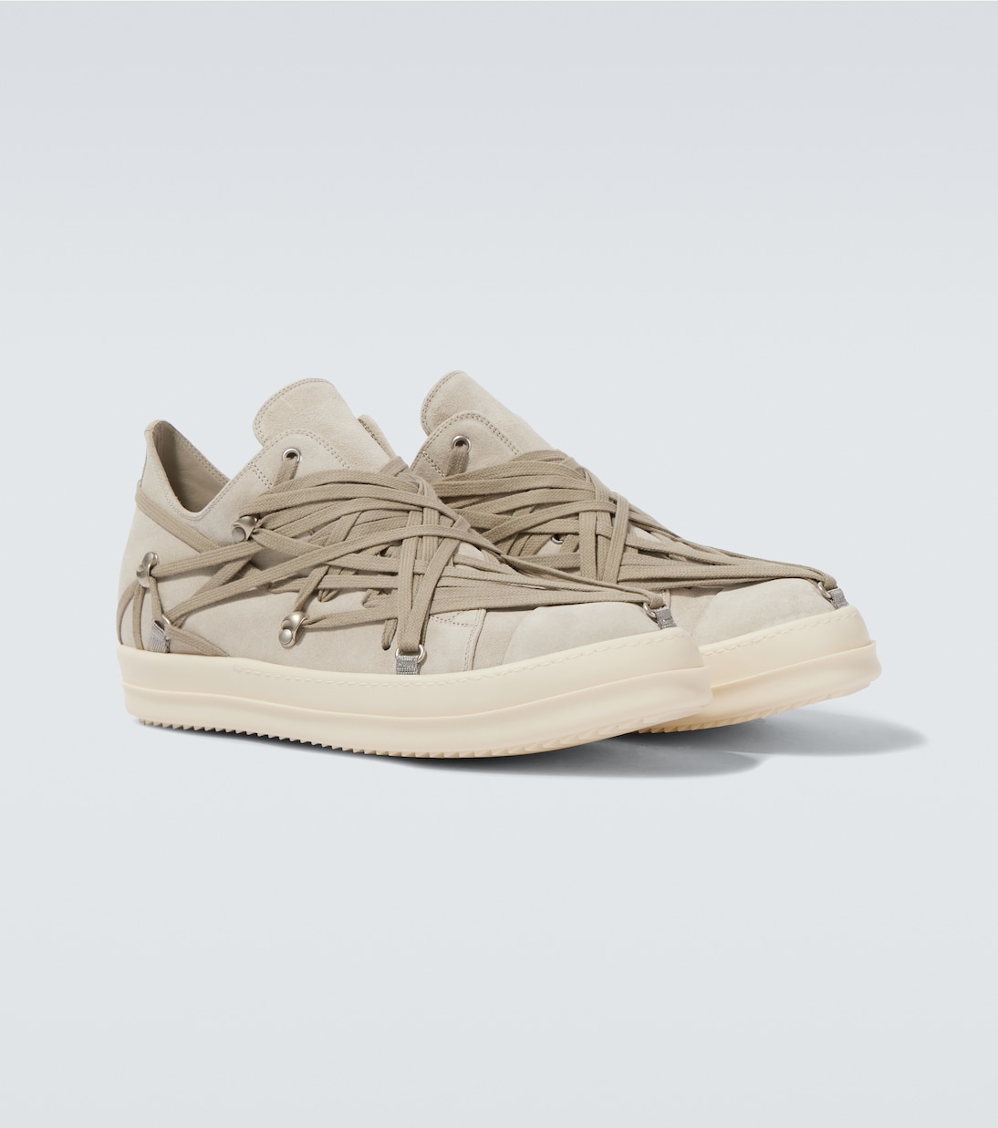 Megalace suede sneakers | Rick Owens