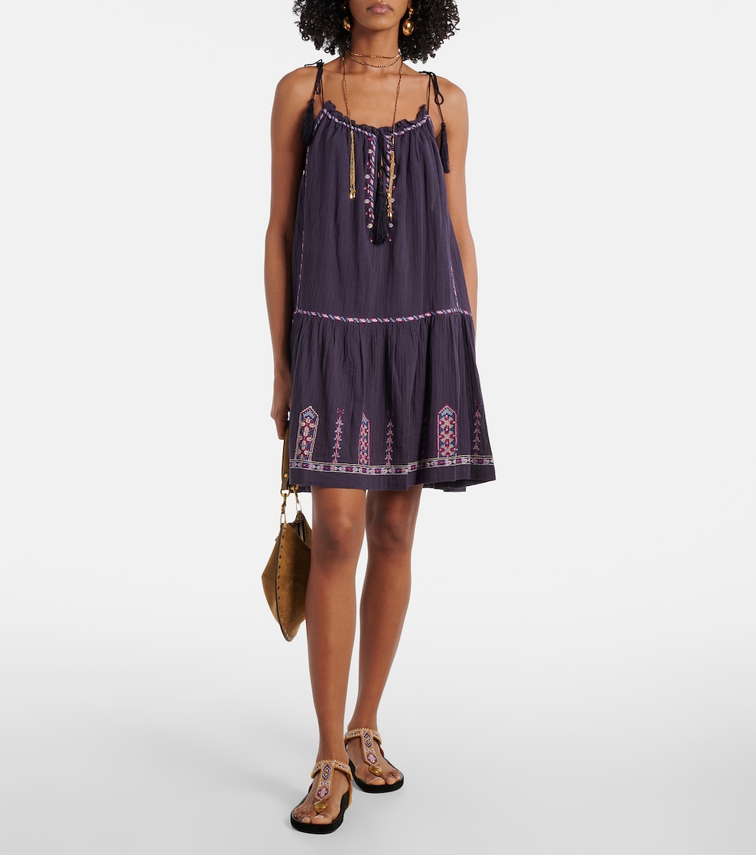 Abito corto in cotone | Marant Etoile