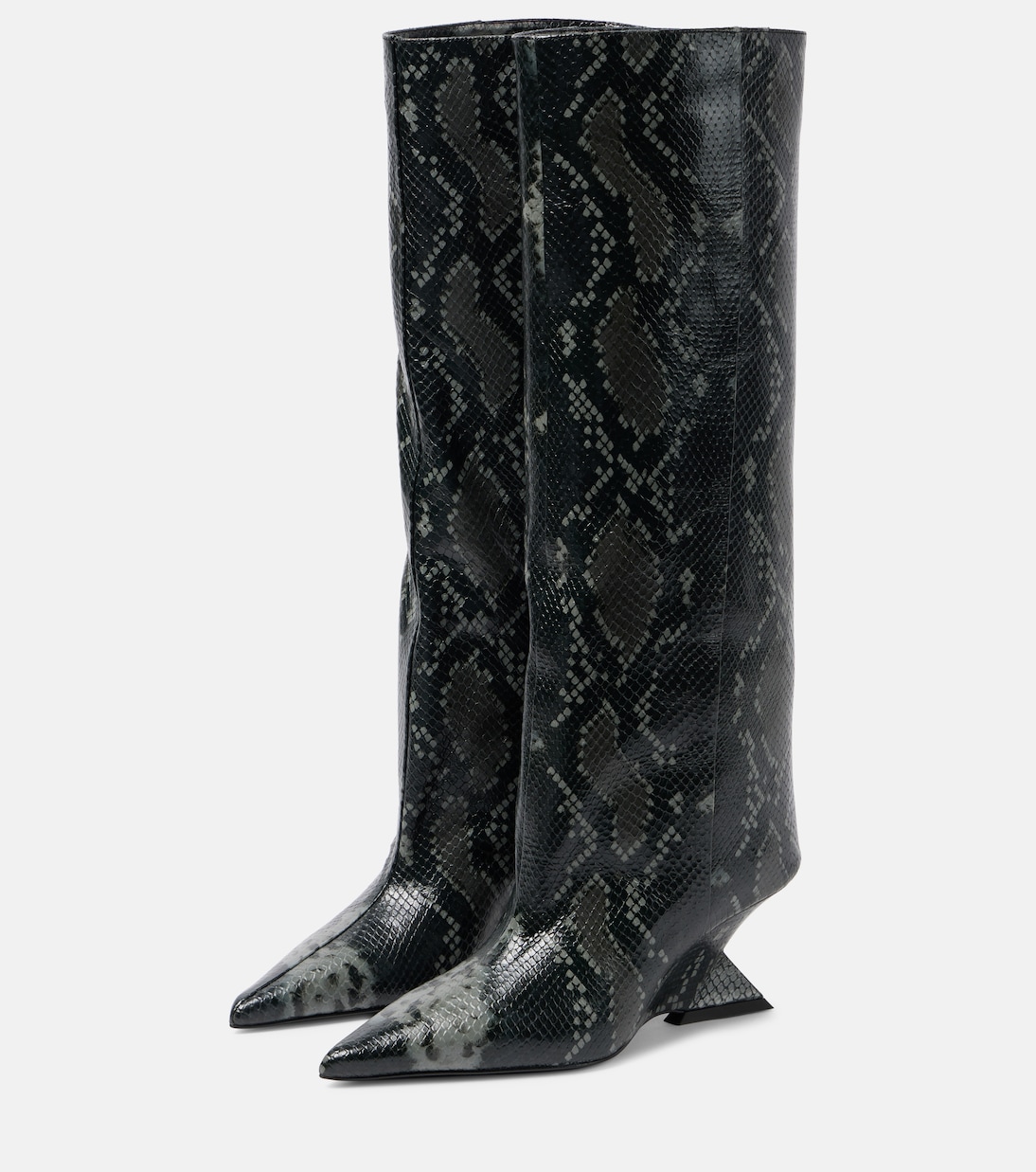Botas altas Cheope 60 de piel | The Attico