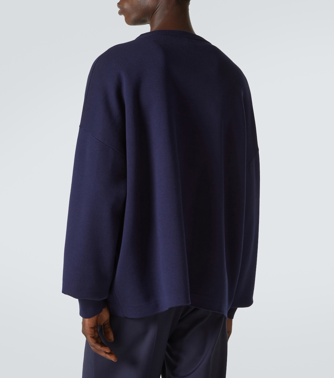 Sudadera de mezcla de algodón con anagrama | Loewe