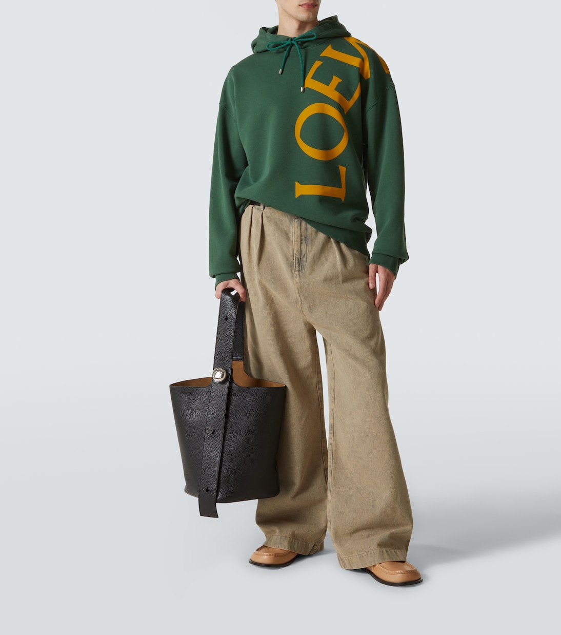 Felpa in cotone con cappuccio | Loewe