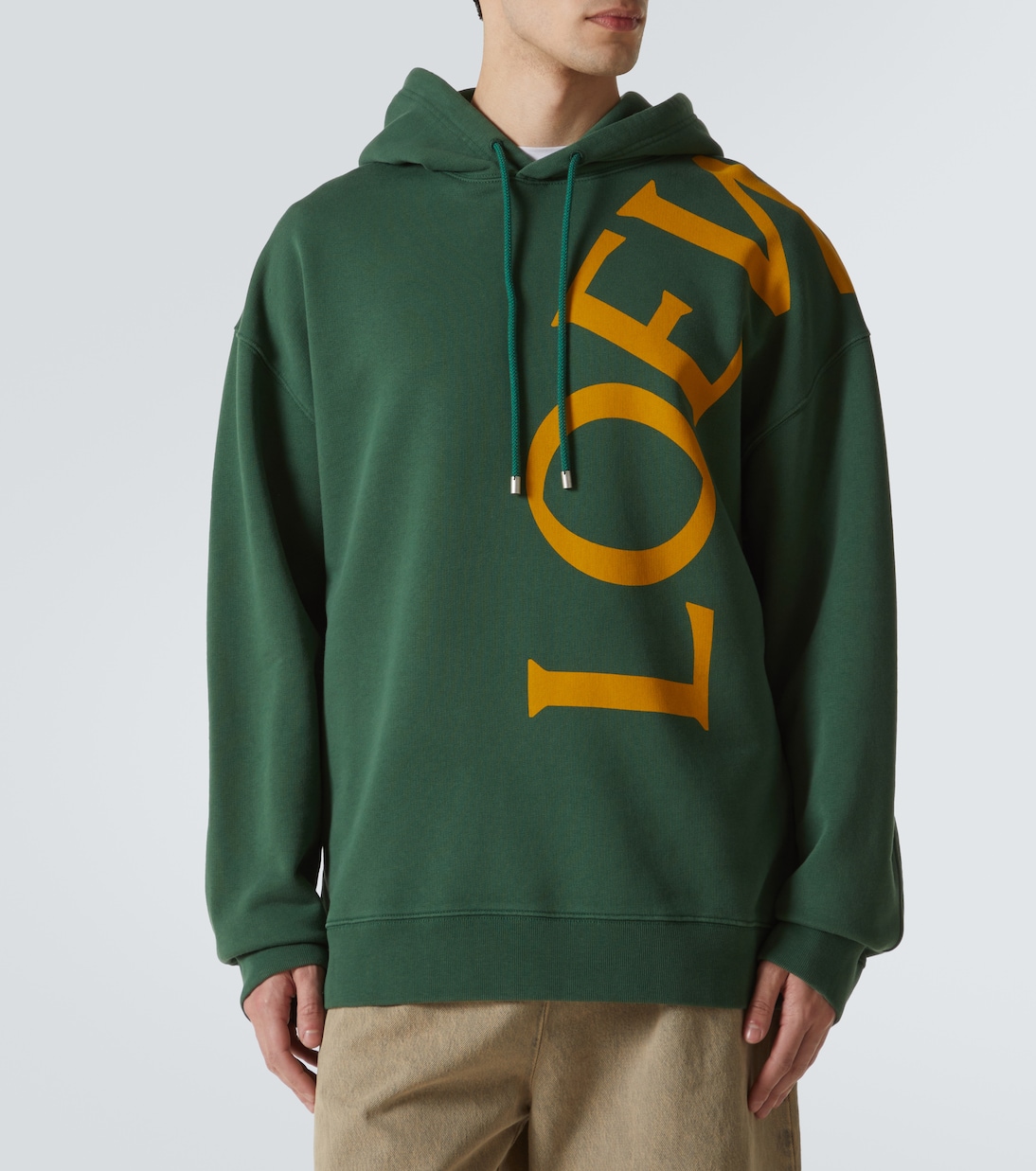 Felpa in cotone con cappuccio | Loewe