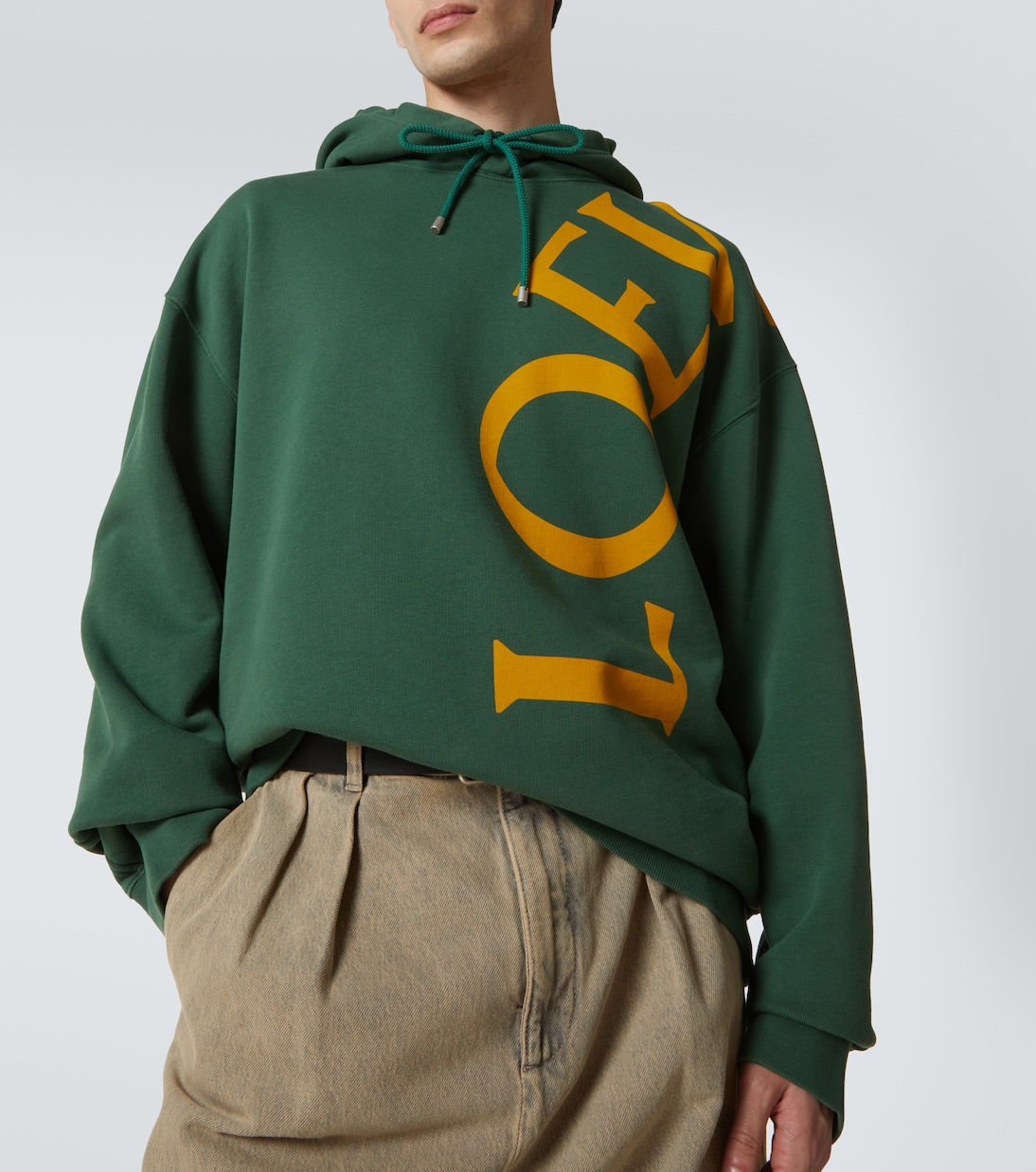 Felpa in cotone con cappuccio | Loewe