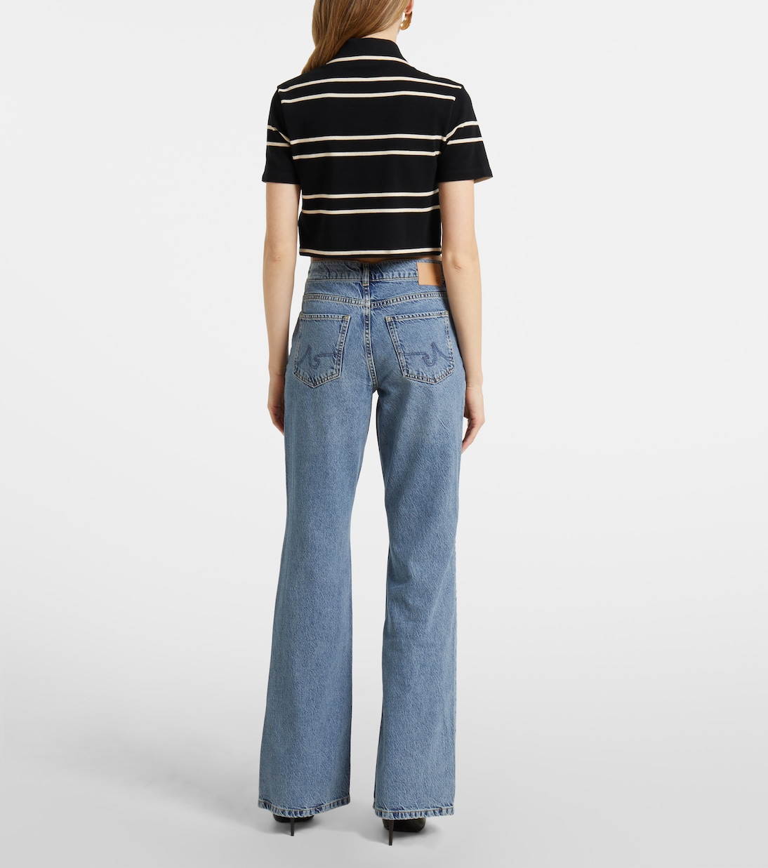 Jeans a gamba larga Padua | AG Jeans