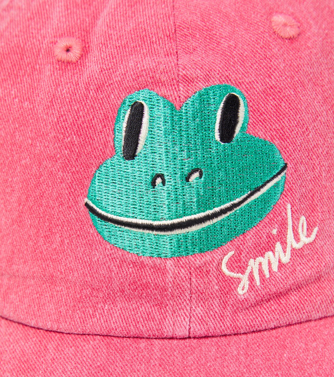 Smiling Frog cotton baseball cap | Jellymallow