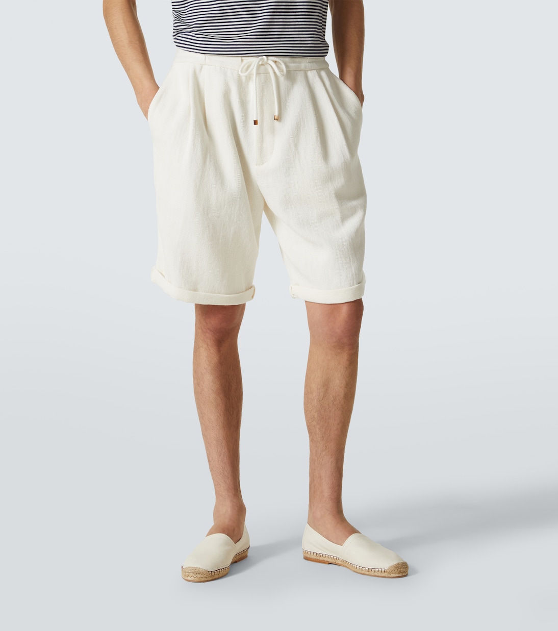 Bermuda-Shorts aus Gabardine | Brunello Cucinelli