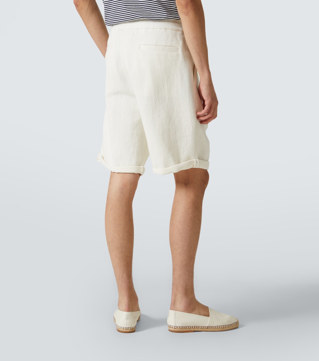 Bermuda-Shorts aus Gabardine | Brunello Cucinelli