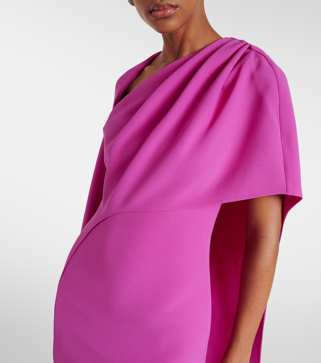 Contessa asymmetric gown | Safiyaa
