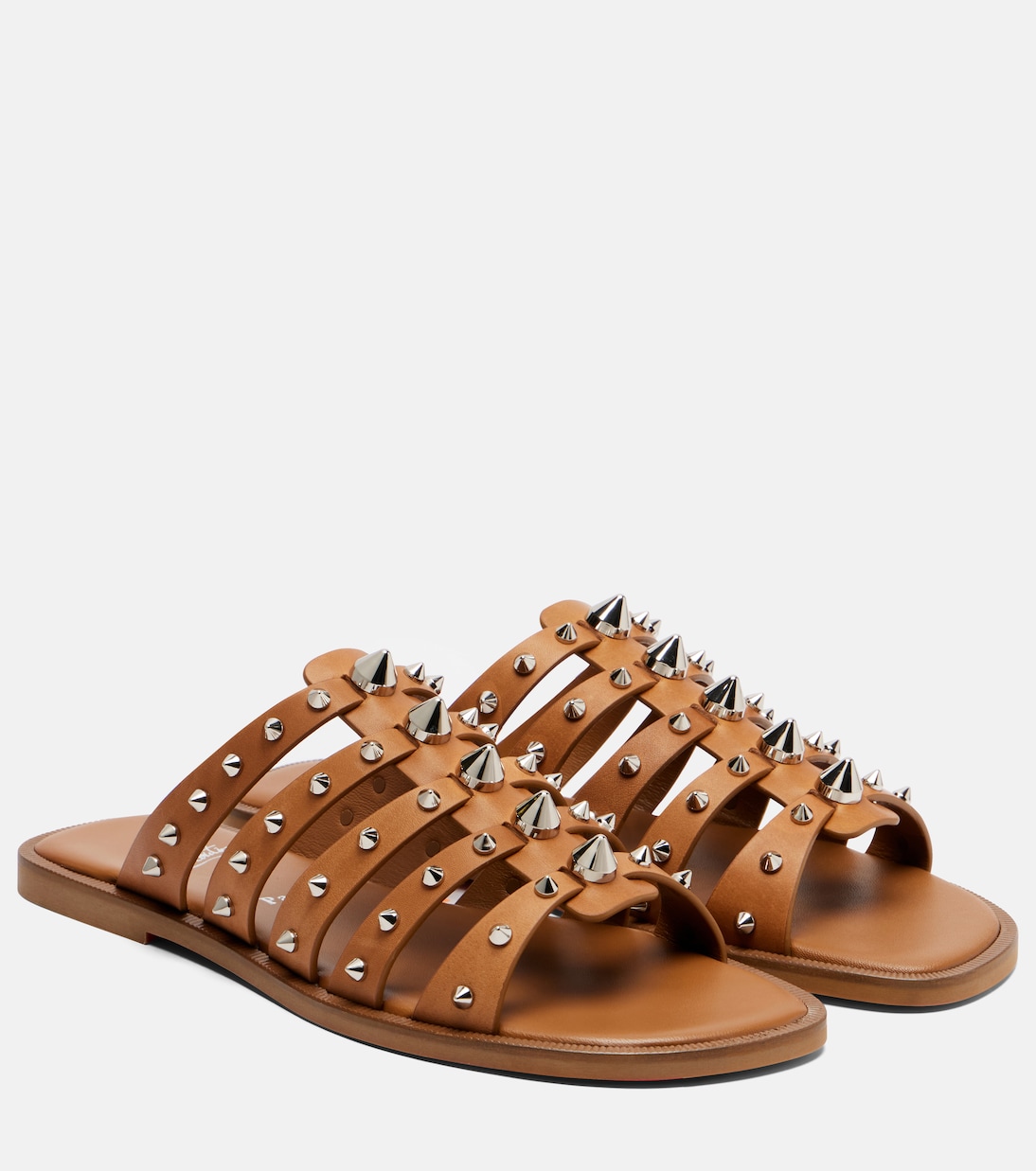 Charja spiked leather sandals | Christian Louboutin