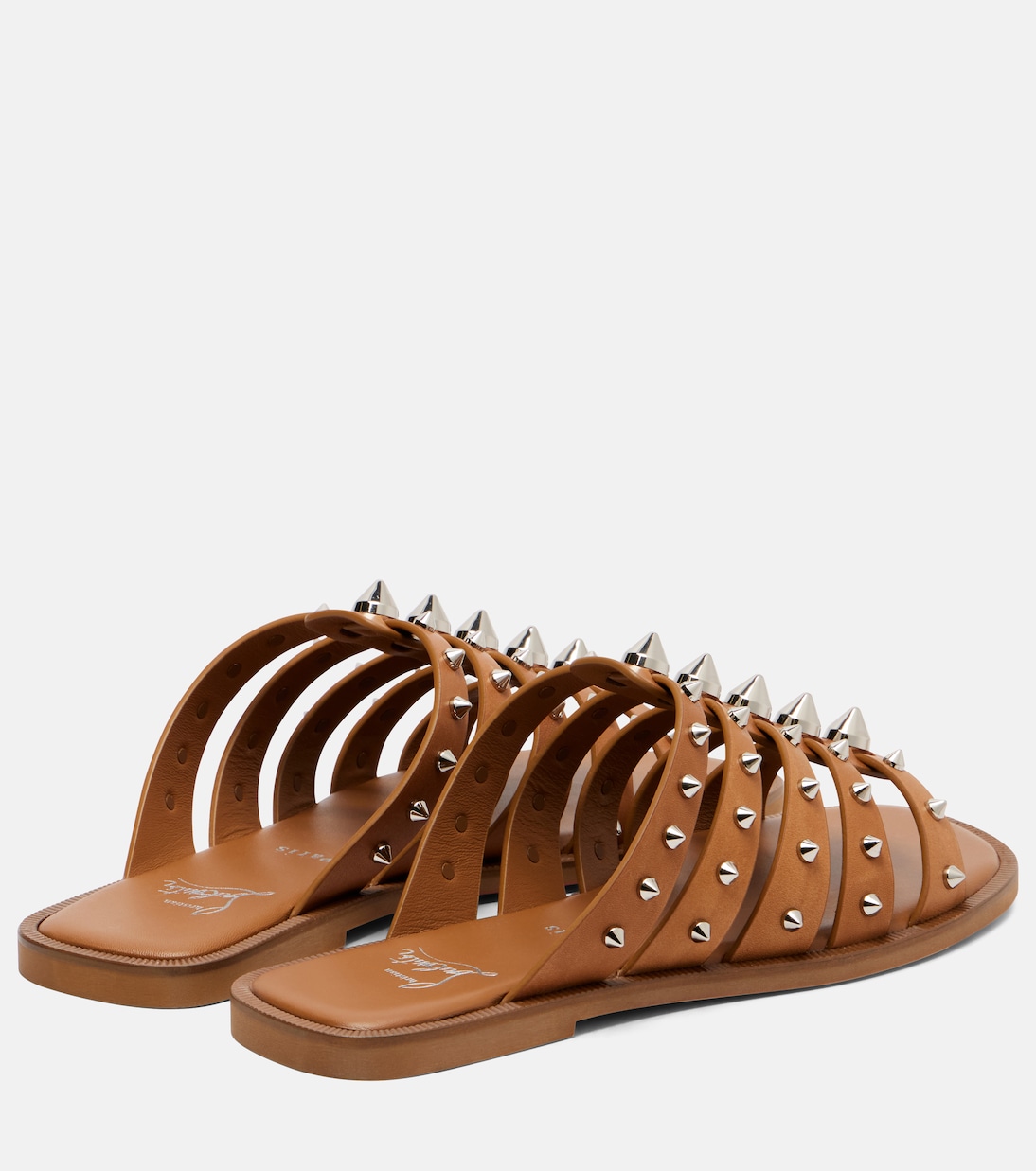 Charja spiked leather sandals | Christian Louboutin