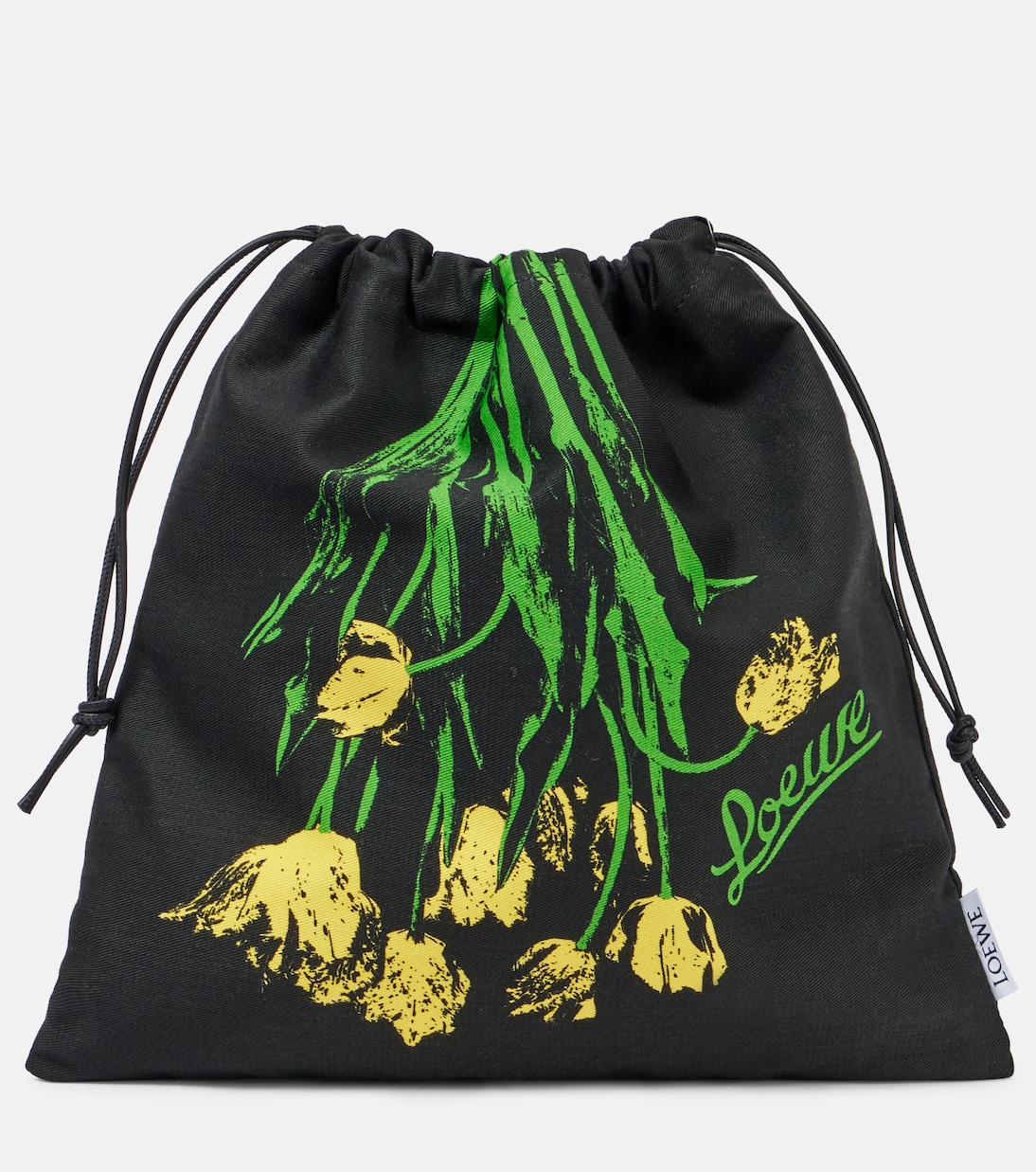 Paula's Ibiza Tulips canvas pouch | Loewe