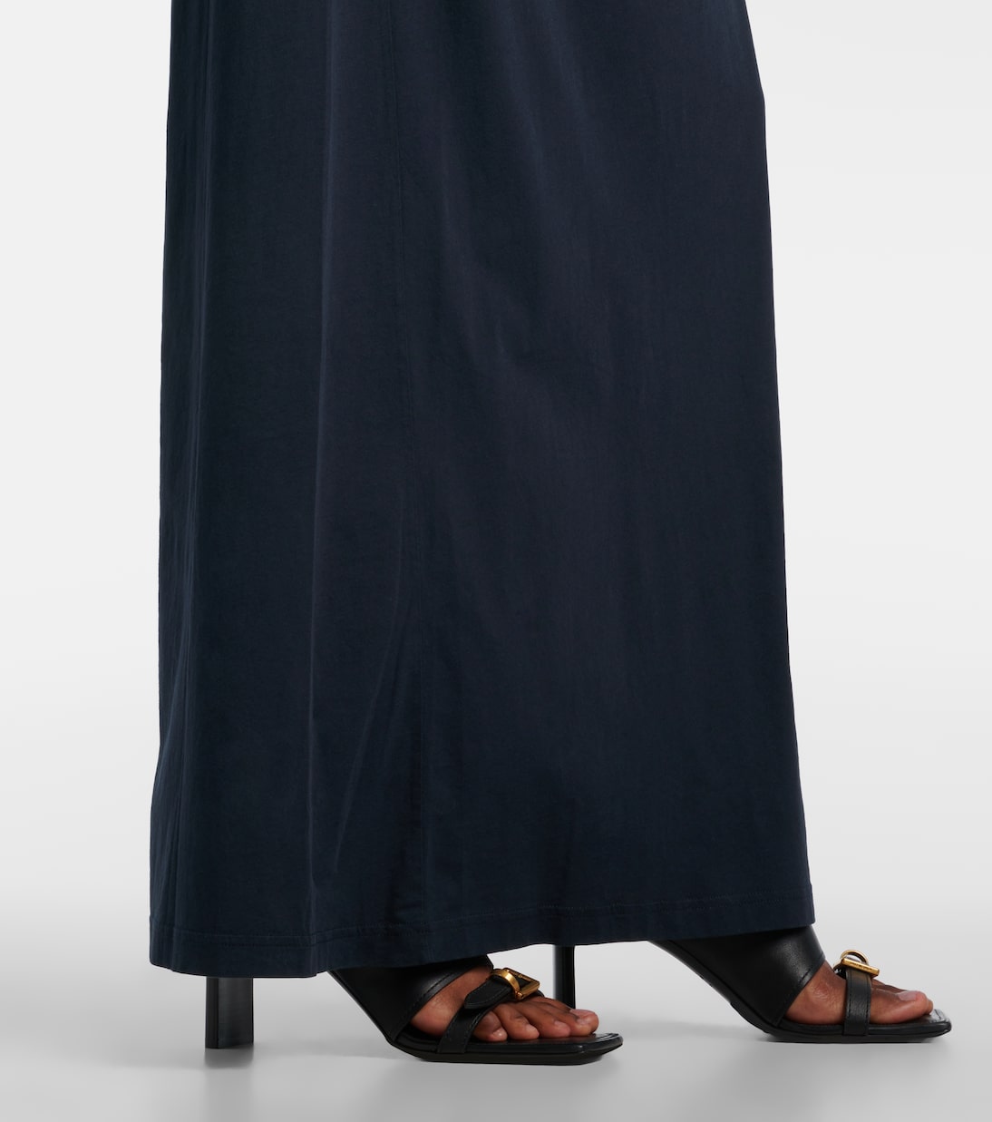 Cocoon cotton jersey maxi dress | Balenciaga